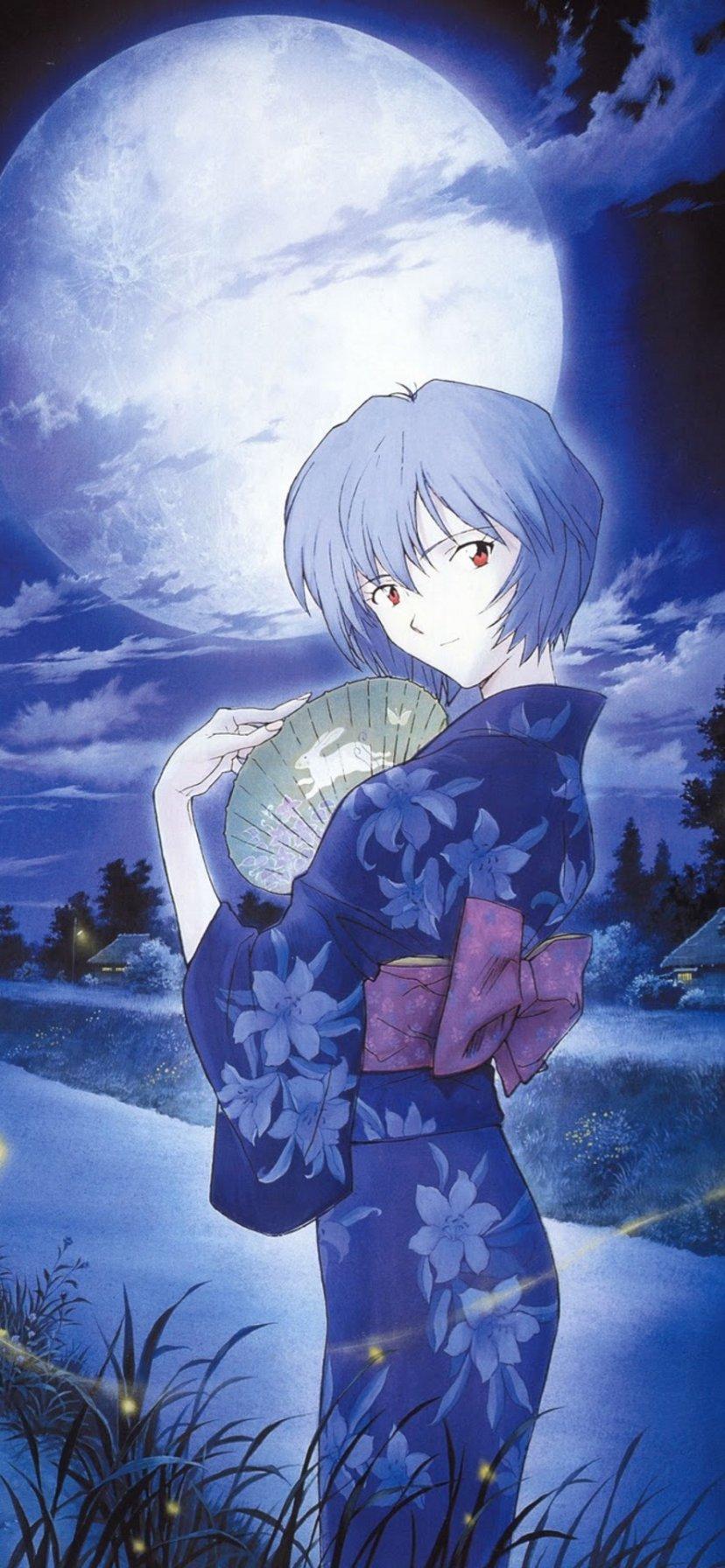 828x1792 Rei Ayanami iPhone 11 828x1792 wallpaper