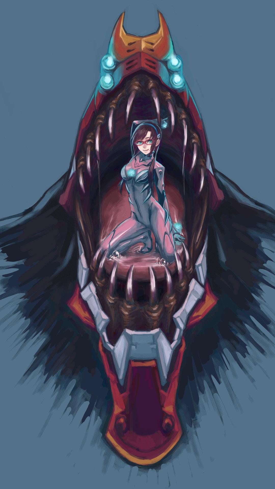 1080x1920 Neon Genesis Evangelion Abstract