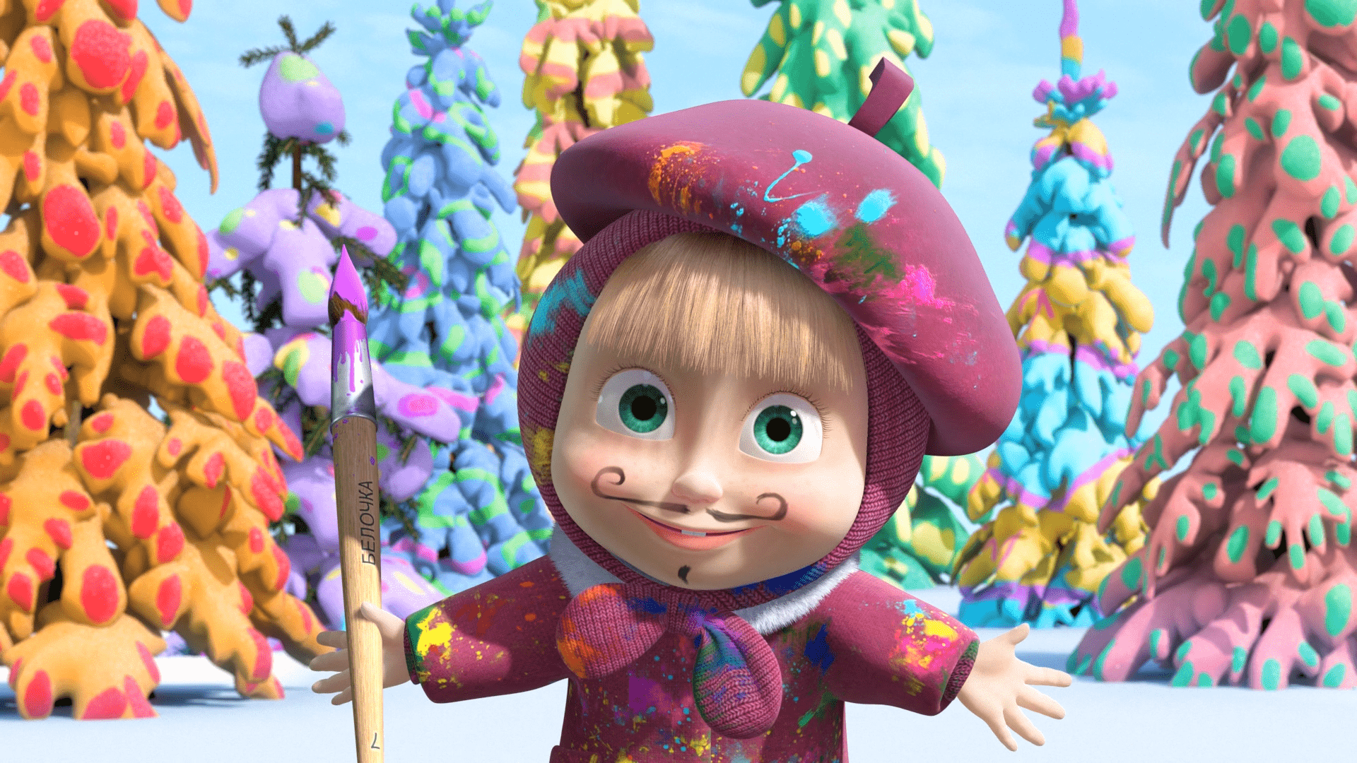 Free download Masha And The Bear Wallpapers and Background Images stmednet  1500x843 for your Desktop Mobile  Tablet  Explore 44 Masha Background  