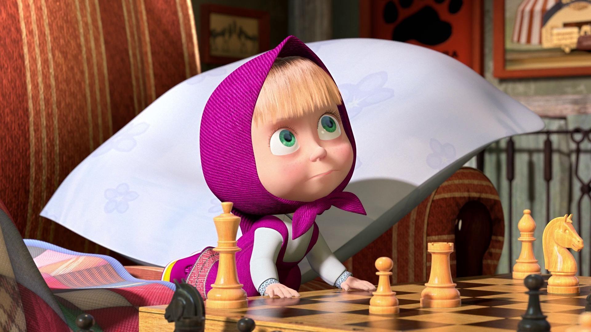 Masha and the bear 1080P 2K 4K 5K HD wallpapers free download  Wallpaper  Flare