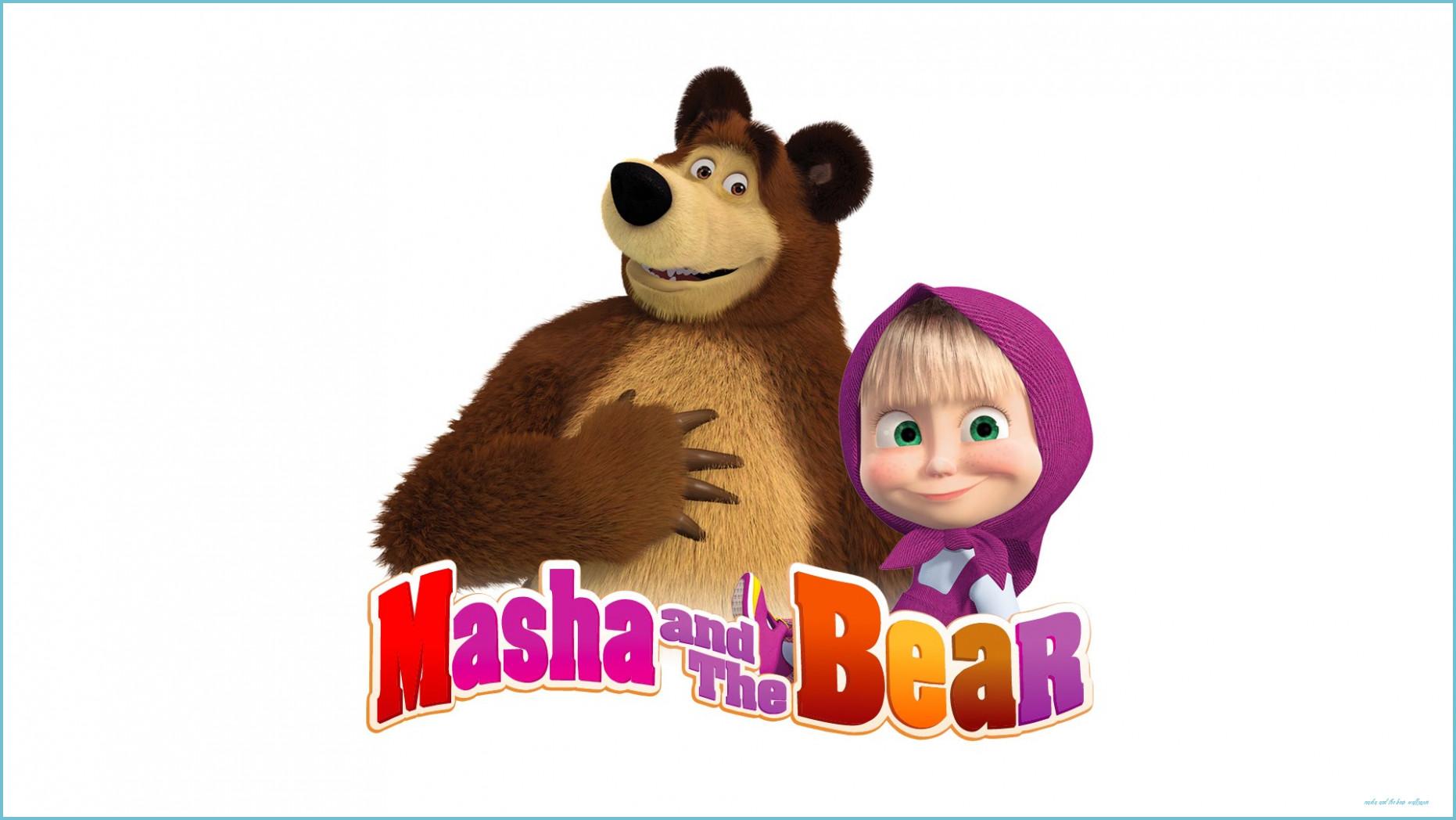 1862x1048 Masha And The Bear Wallpaper, Cartoon, HQ Masha And The Bear And The Bear Wallpaper