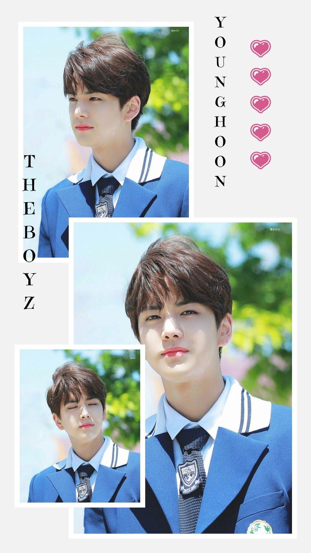 1080x1920 The Boyz Kim Younghoon Wallpaper. Selebritas, Gaya rambut modern, Selebriti
