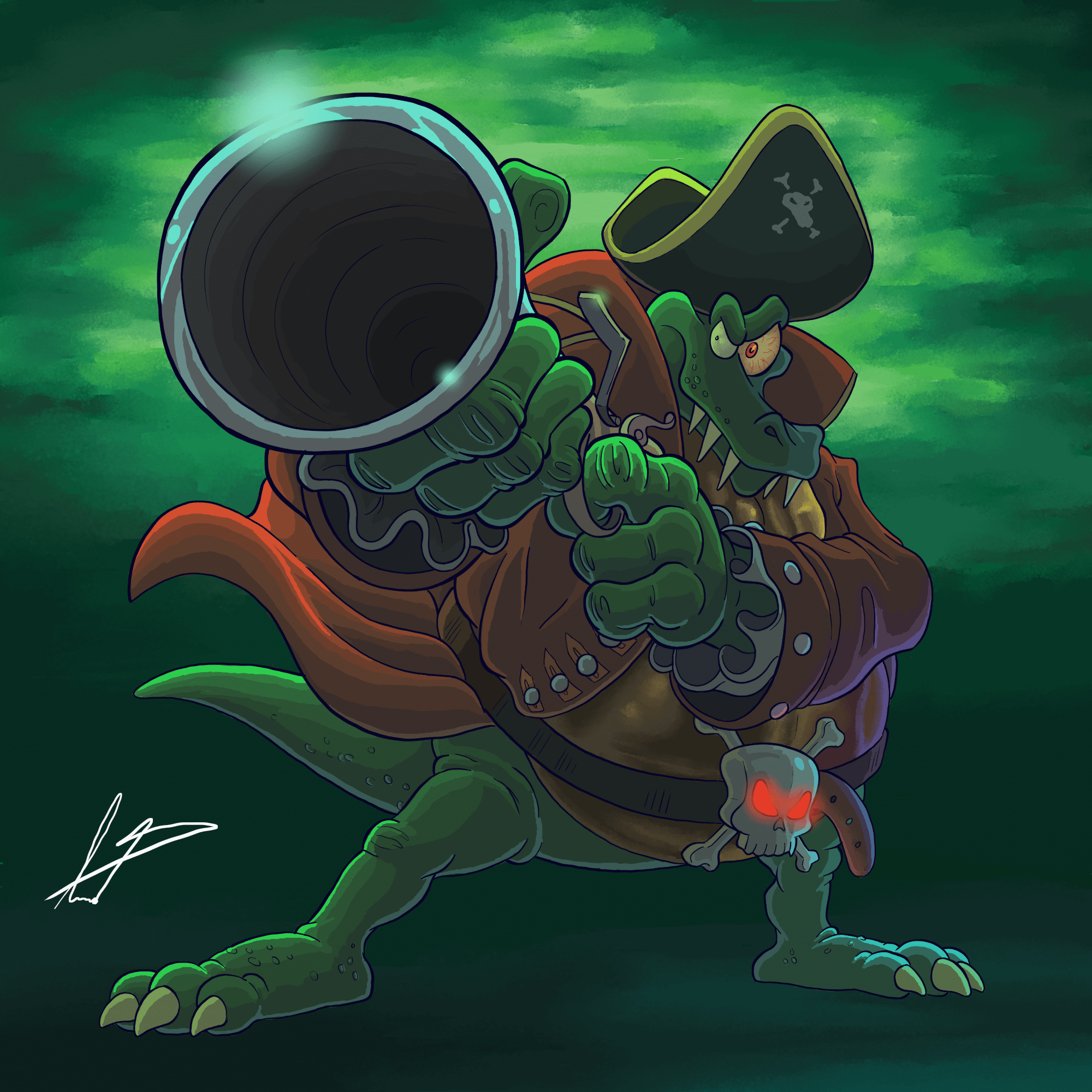 2000x2000 King K Rool Wallpaper