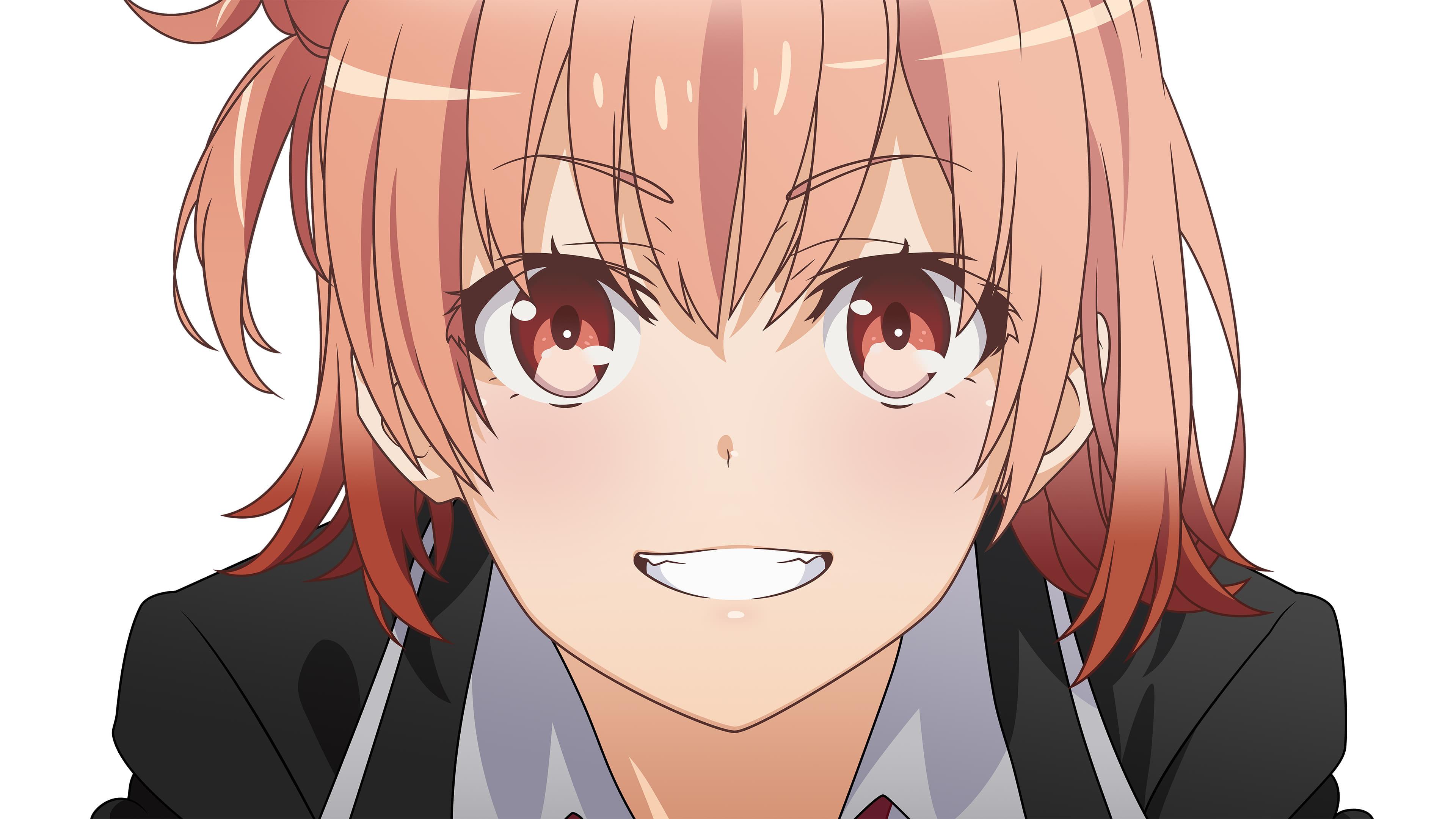 3840x2160 OreGairu Yui Yuigahama Portrait UHD 4K Wallpaper