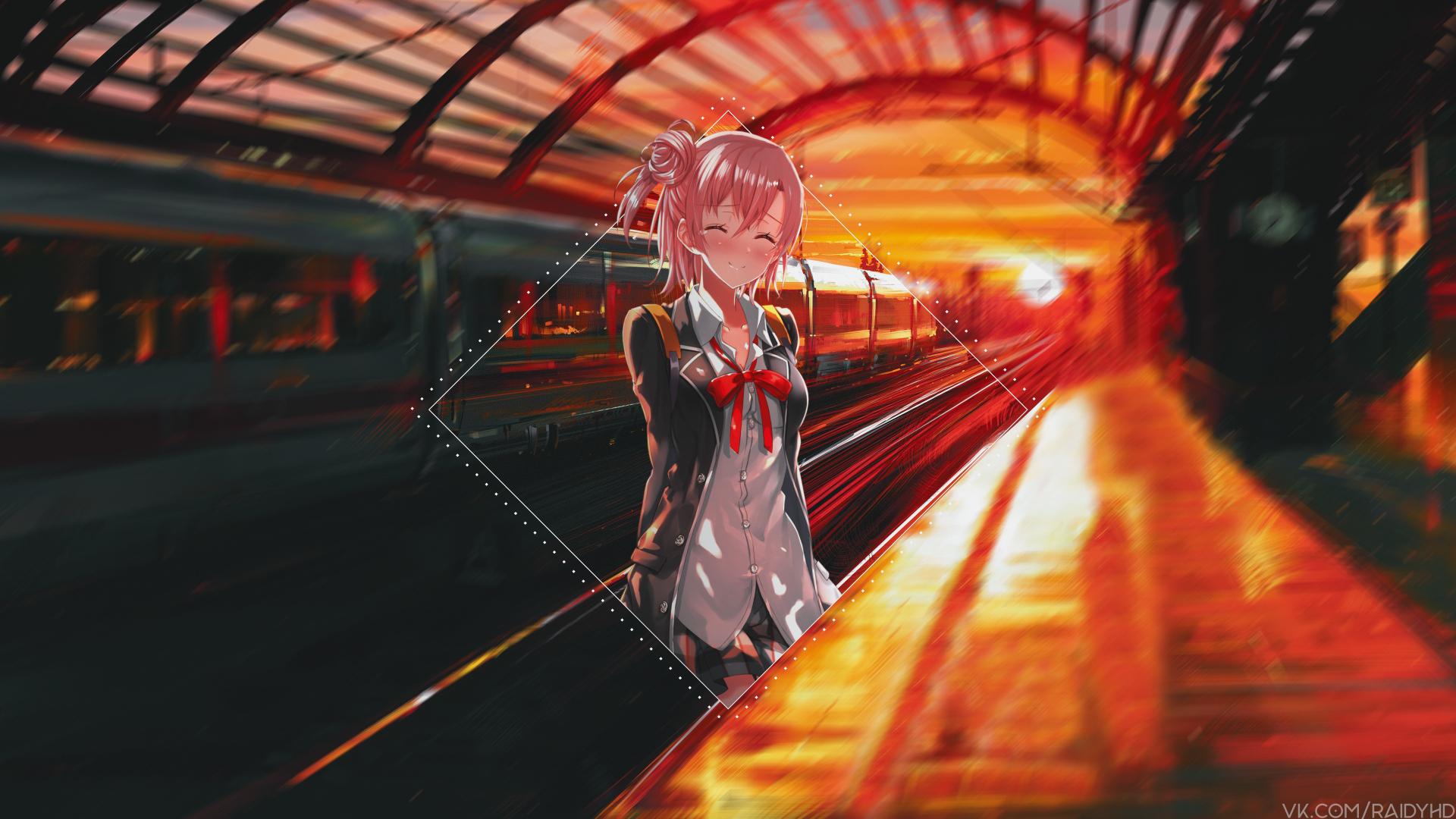 1920x1080 Yui Yuigahama. Desktop wallpaper. 1920x1080