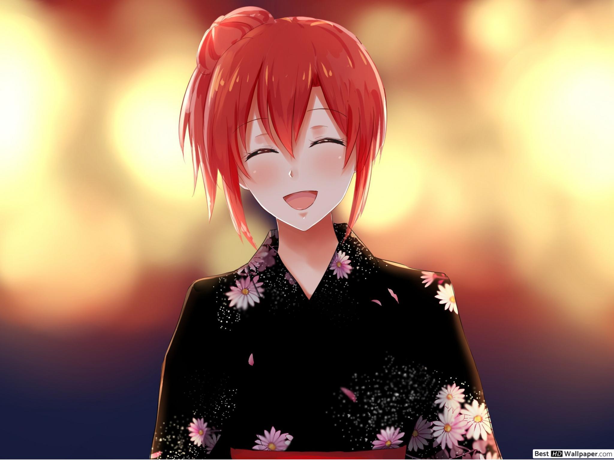 2048x1536 My Youth Romantic Comedy Is Wrong, As I Expected Yuigahama in Kimono HD wallpaper download