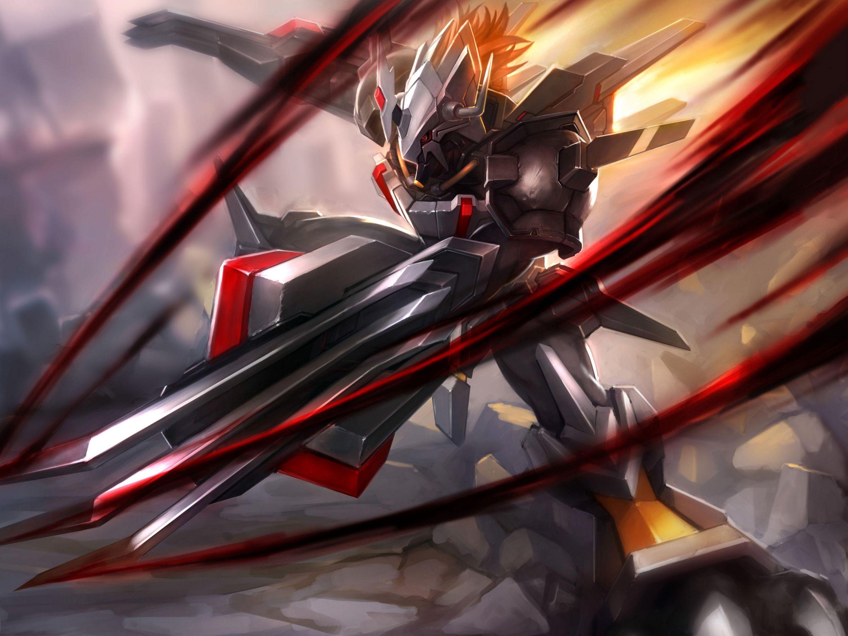 2732x2048 Anime Crash 3D Desktop HD Wallpaper