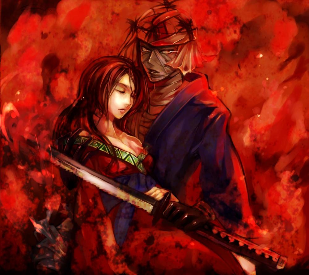 1000x888 Illustration Rurouni Kenshin - 明治剣客浪漫譚 - makoto, komagata yumi (1000x888)