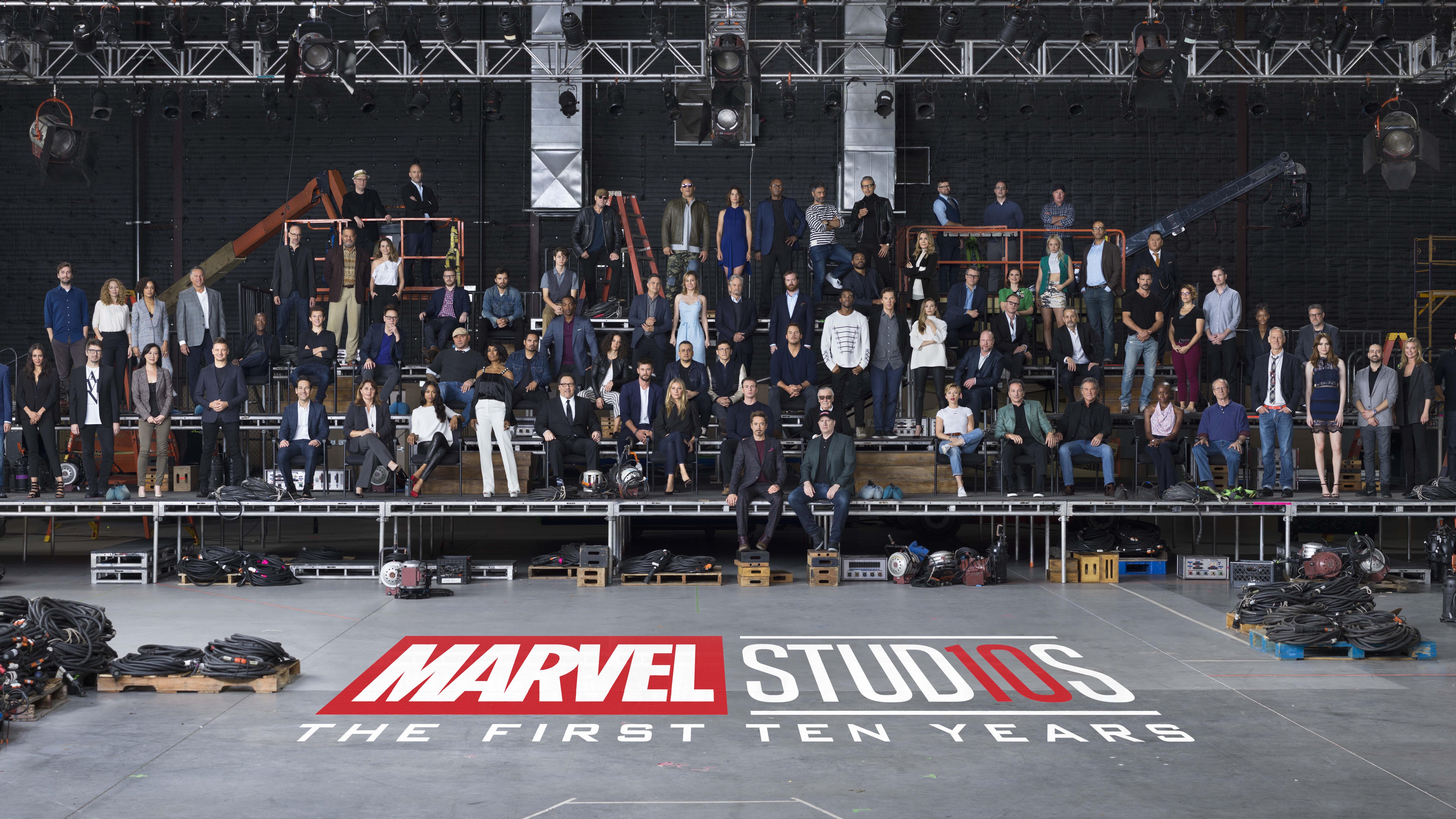 7680x4320 Marvel 10 Year Anniversary Class Photo 8k HD 4k Wallpaper, Image, Background, Photo and Picture