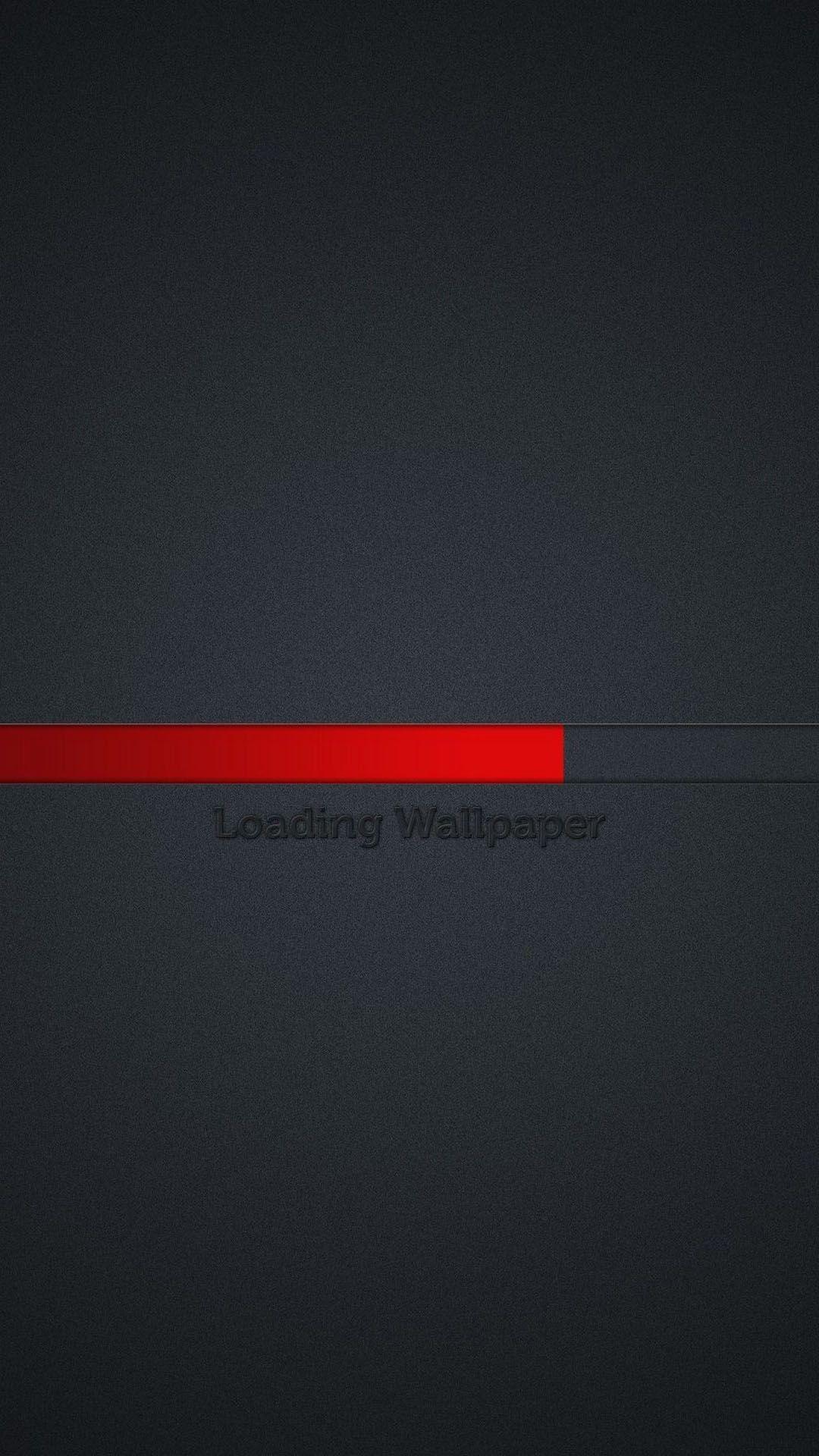 1080x1920 Red Line Wallpaper