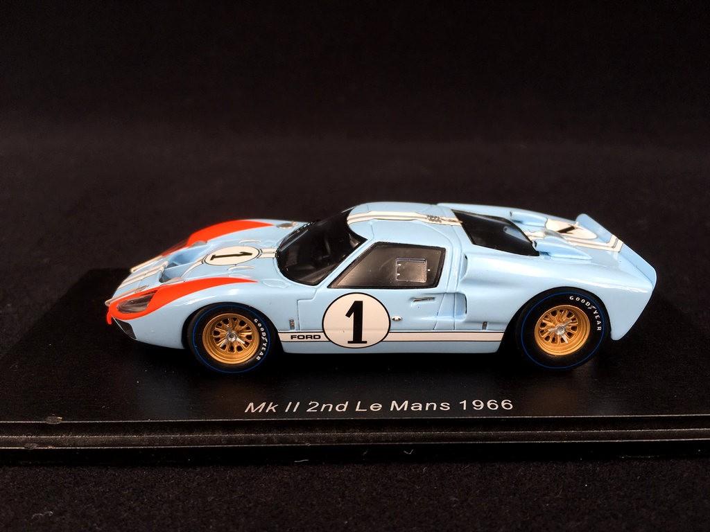 1024x768 Ford GT40 Mk II N° 1 24h Le Mans 1966 Ken Miles 1 43 Spark S4075
