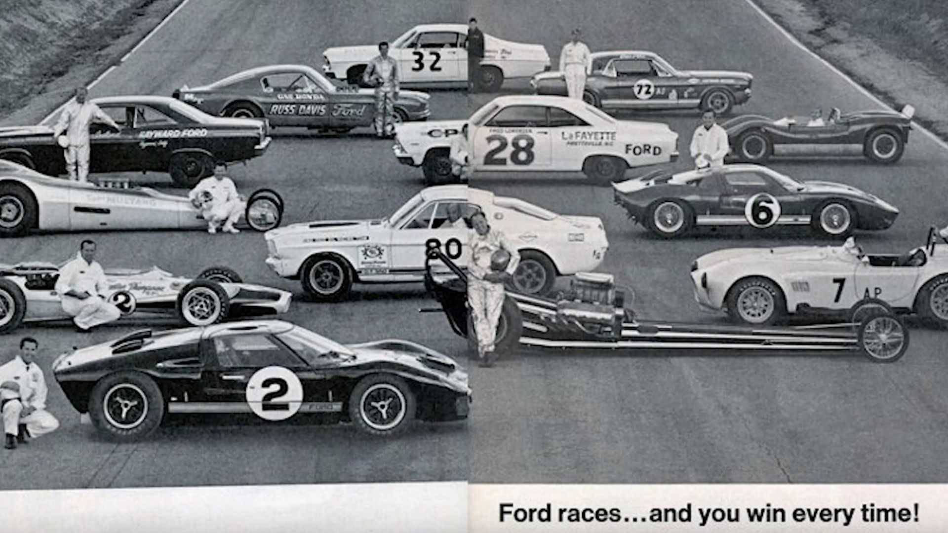 1920x1080 Ford GT40 that won Le Mans restored