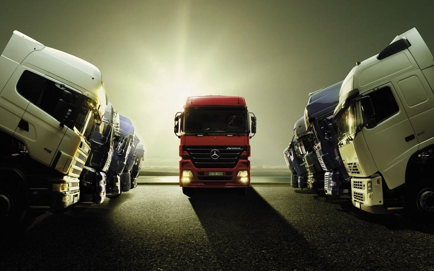 1440x900 trucks vehicles mercedes benz actros