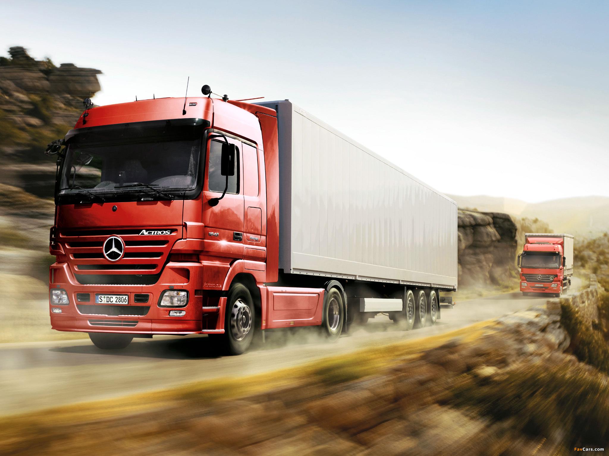 2048x1536 Mercedes Benz Actros 1846 (MP2) 2002–09 Wallpaper (2048x1536)