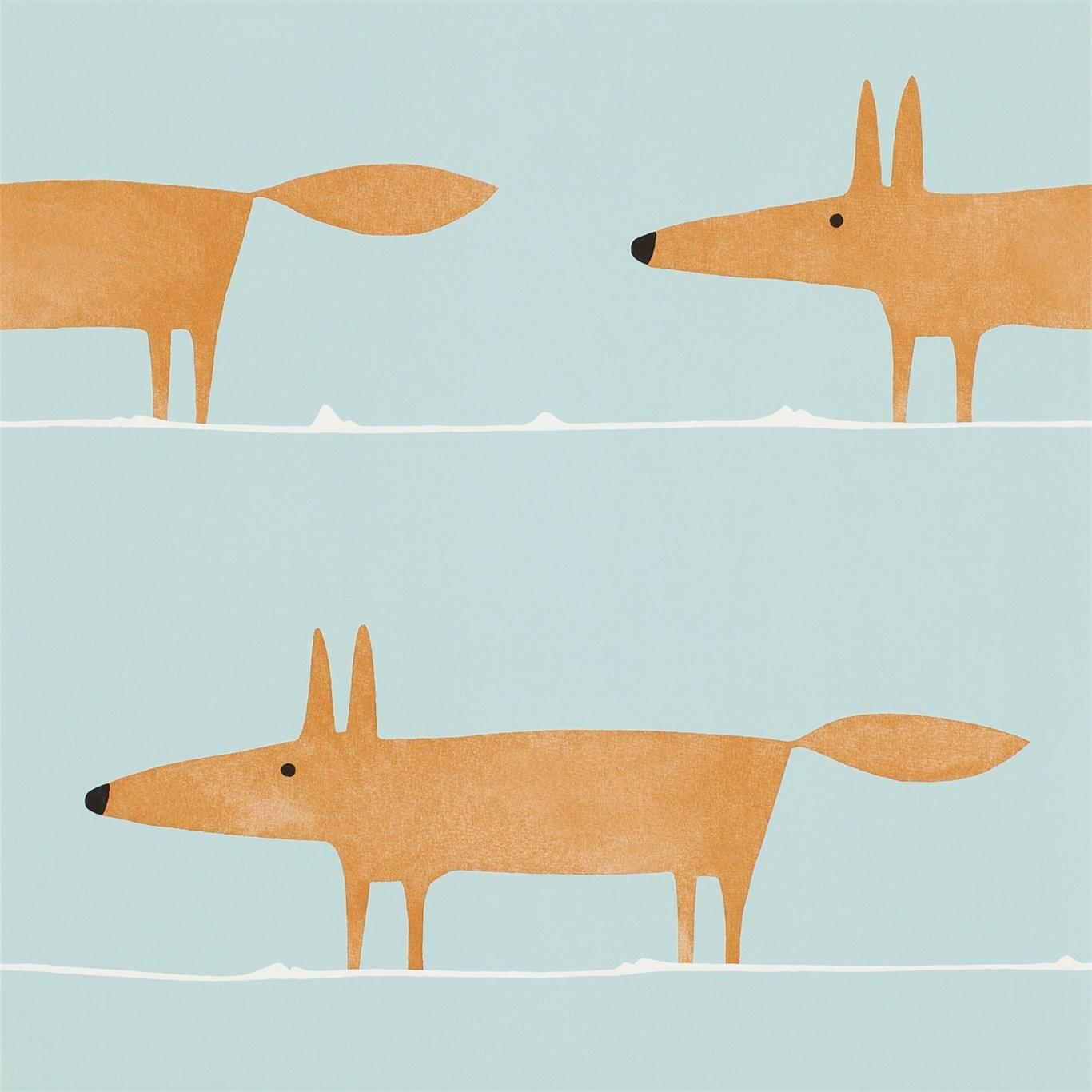 1366x1366 Mr Fox Spirit And Soul Wallpaper by Scion by the Style Library in Wallpaper