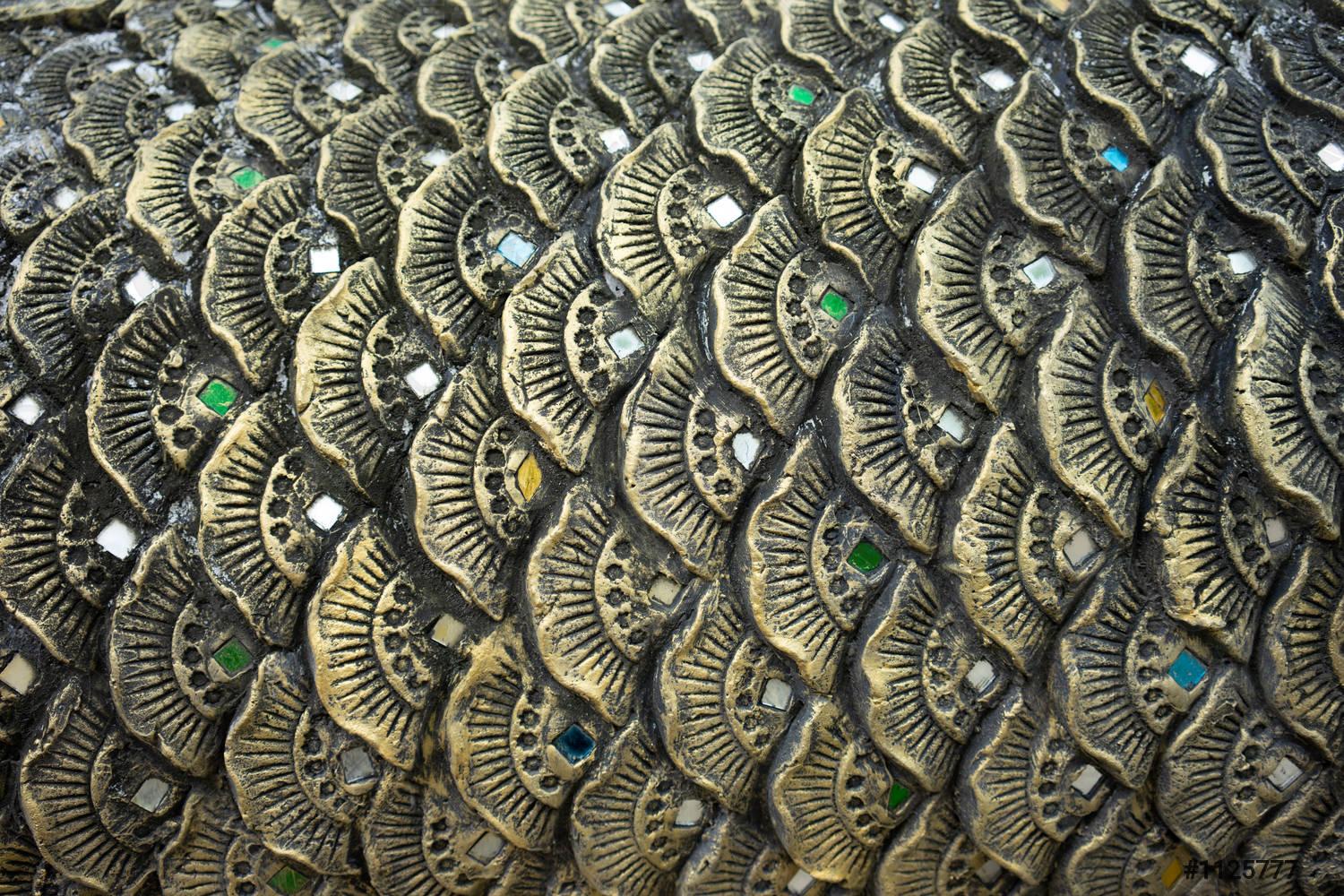 1500x1000 Fish scales pattern or ancient dragon scales By public day