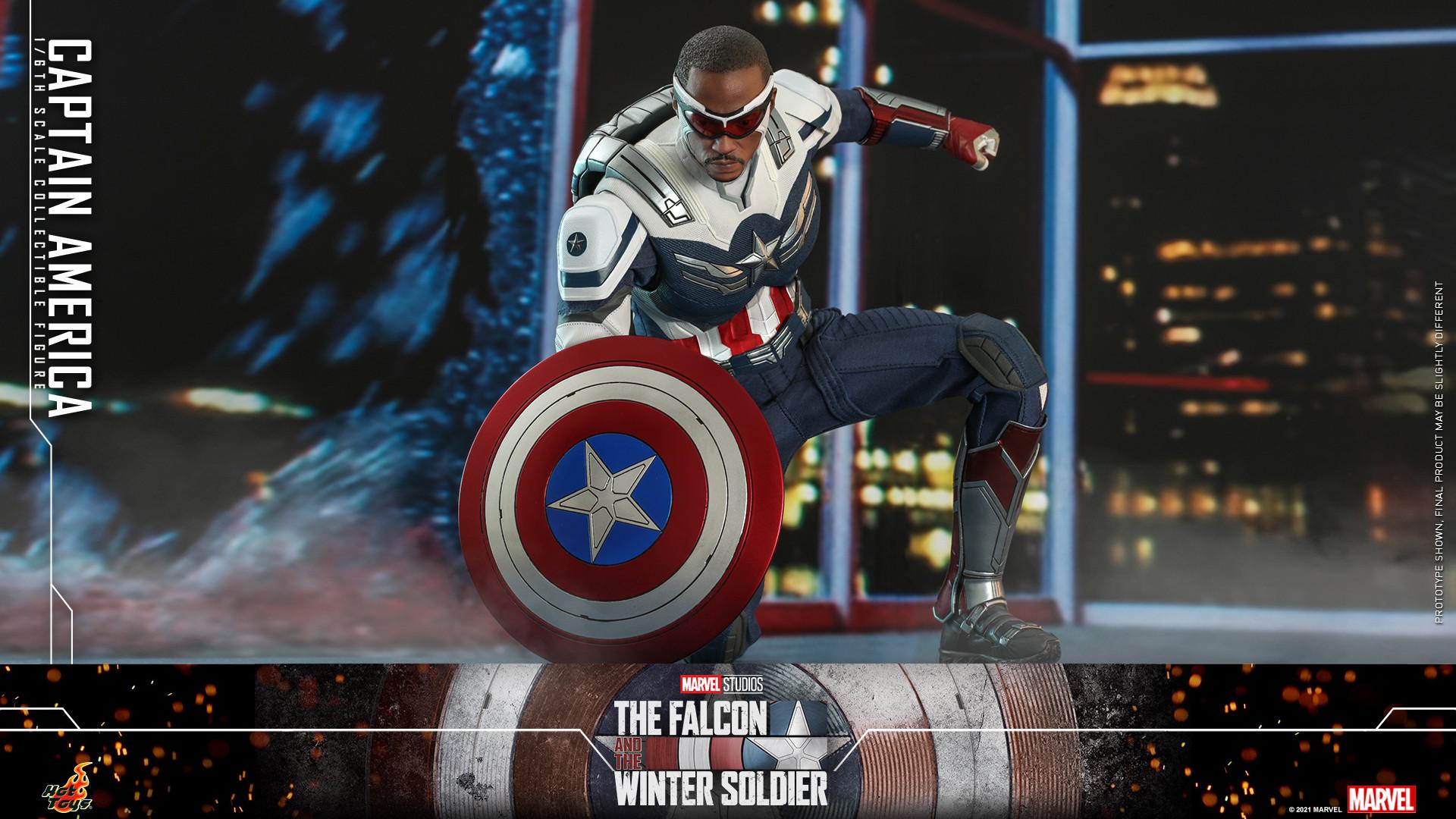 1920x1080 Captain America: Sam Wilson Hot Toys Action Figure Coming Soon