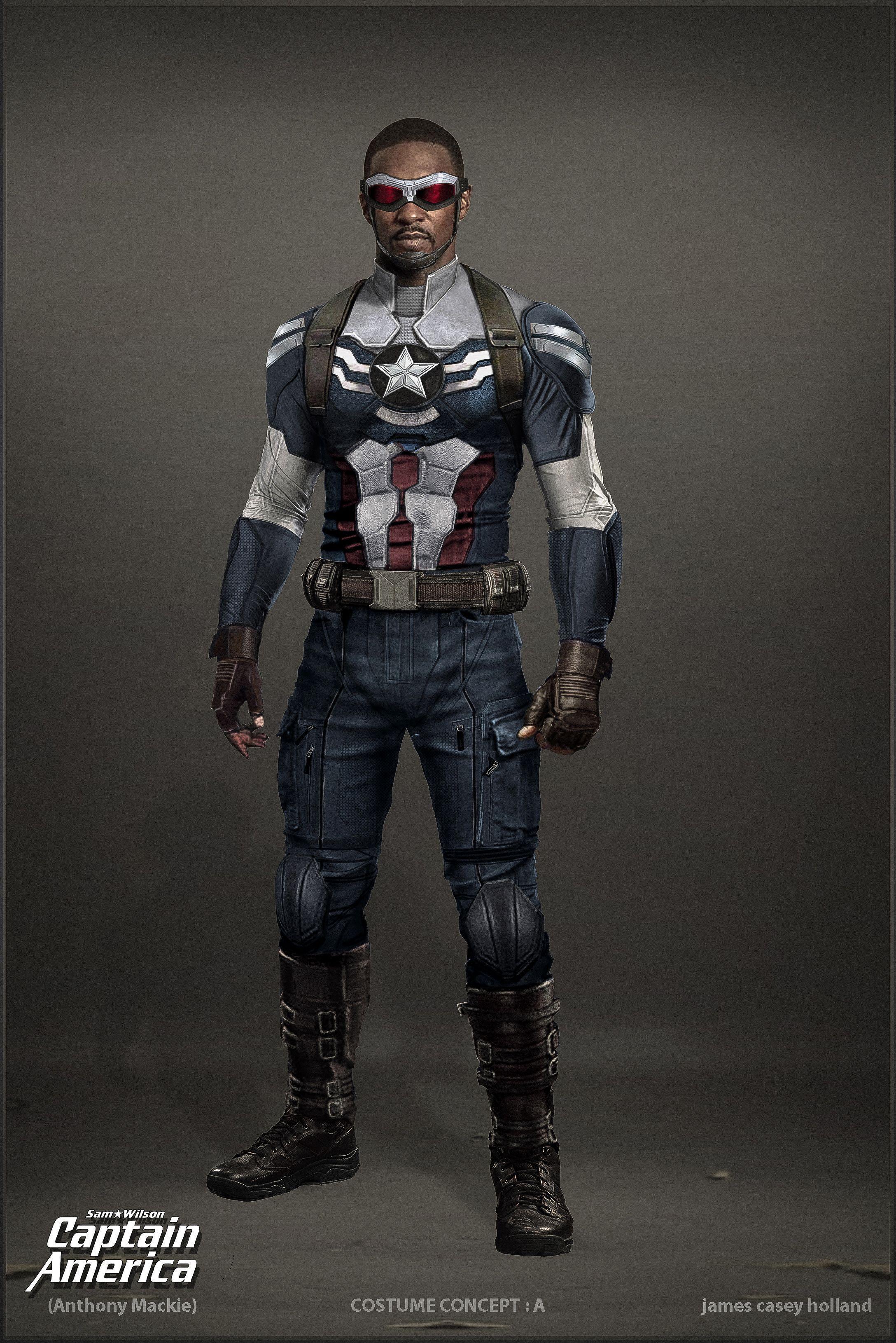 2176x3260 Anthony Mackie As Captain America Wallpaper