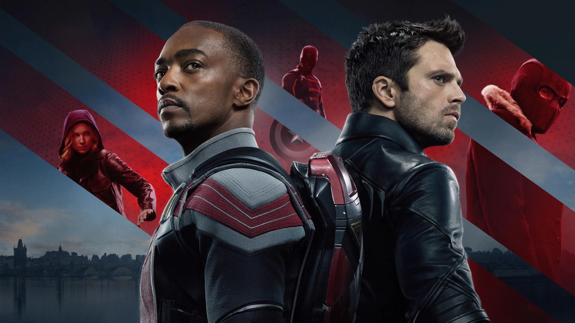 1920x1080 Baron Zemo Bucky Barnes Captain America Falcon Sam Wilson Sharon Carter Winter Soldier HD The Falcon and the Winter Soldier Wallpaper