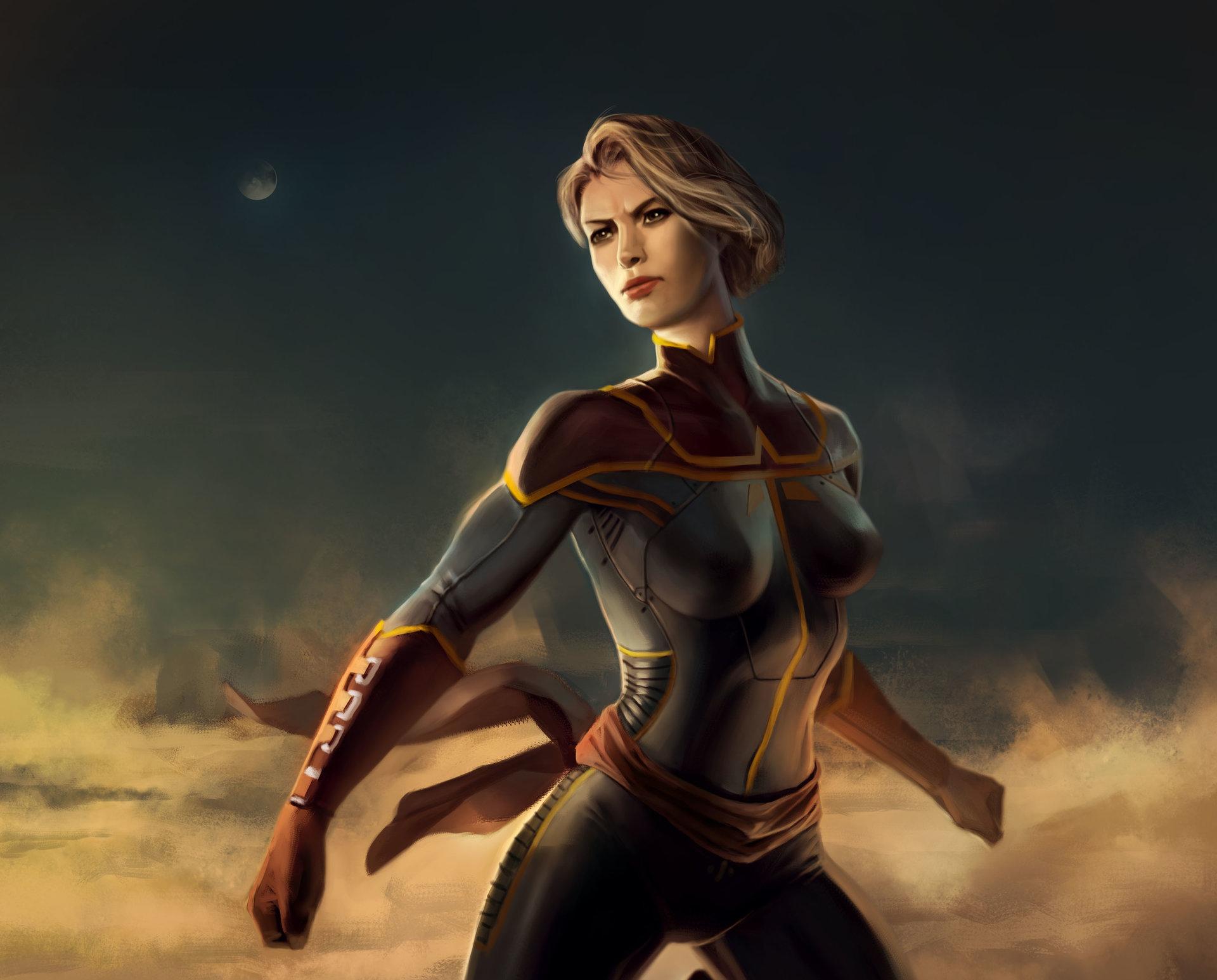 1920x1546 Wallpaper 4k Captain Marvel Art Artist Wallpaper, Artwork Wallpaper, Captain Marvel Wallpaper, Digital Art Wallpaper, Hd Wallpaper, Superheroes Wallpaper
