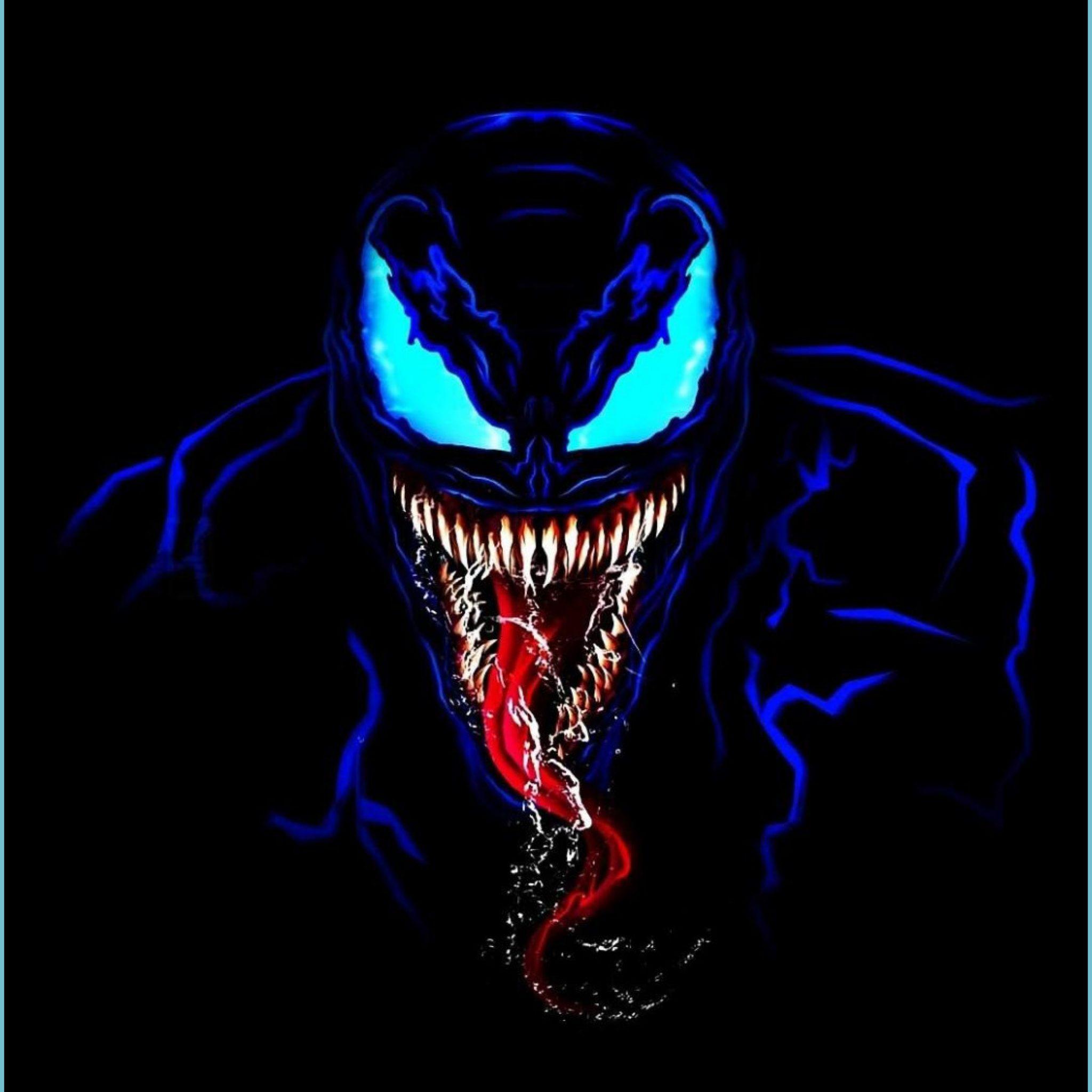 Venom blox. Веном неон. Веном на аву.