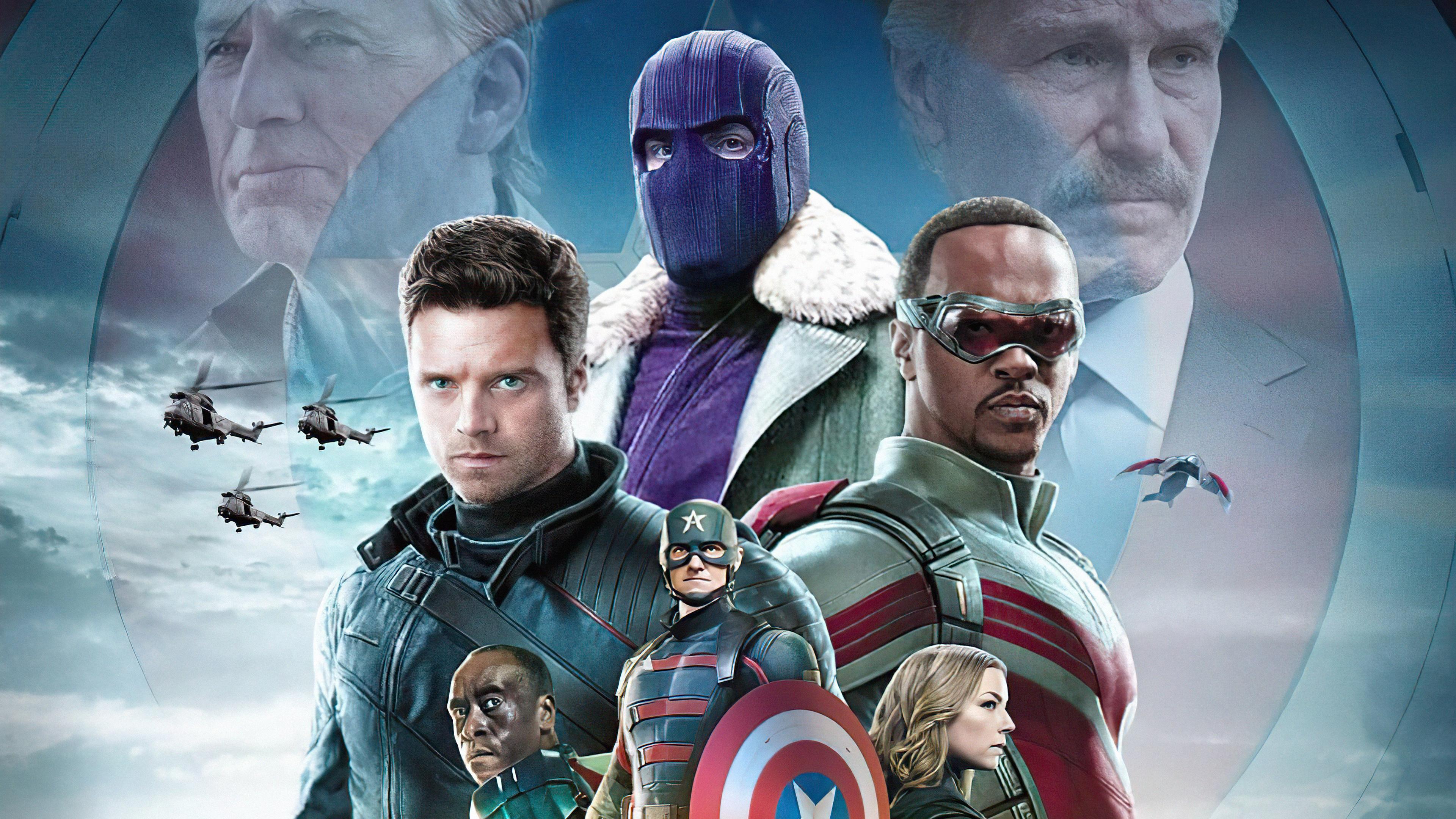 3840x2160 The Falcon And The Winter Soldier Tv Series 4k, HD Tv Shows, 4k Wallpaper, Image, Background, Photo and Picture