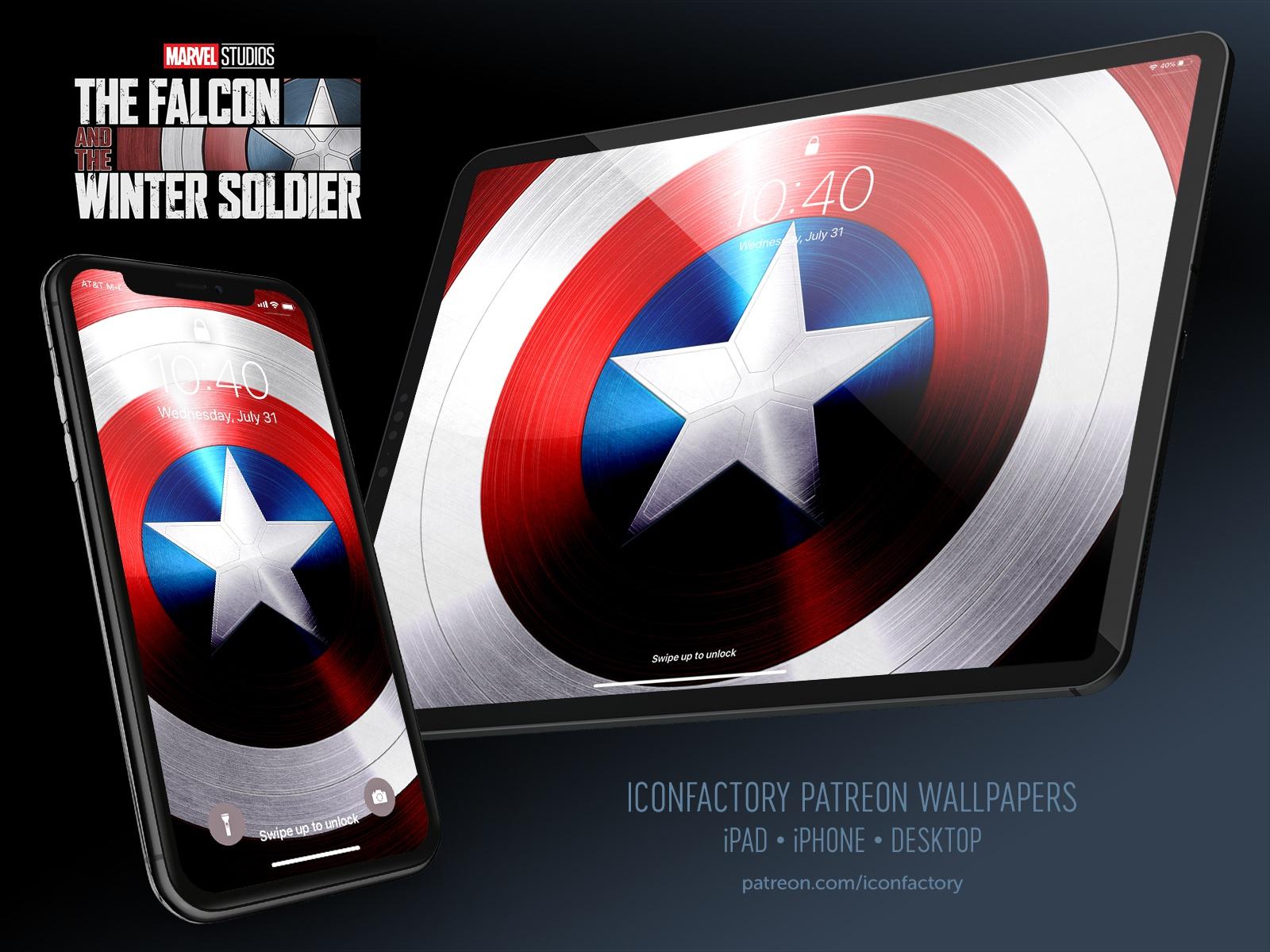 1600x1200 The Falcon and the Winter Soldier Wallpaper by Iconfactory on Dribbble