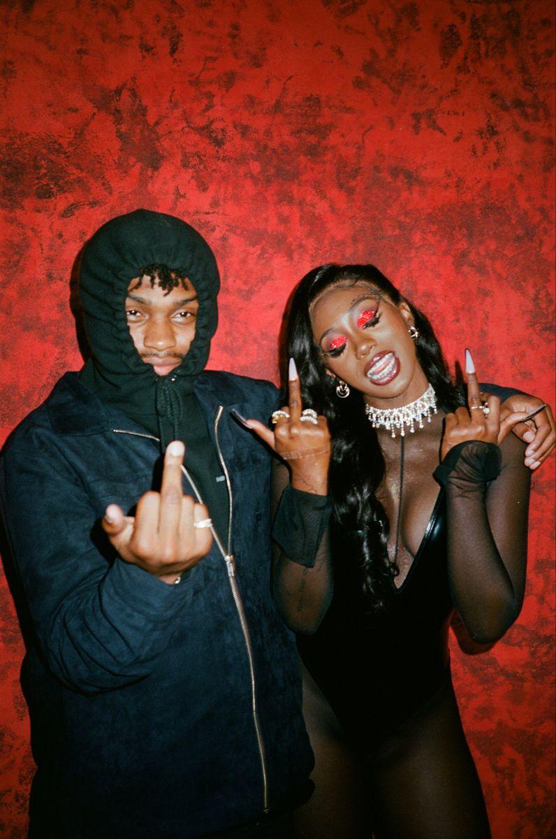 796x1200 NOT x FLO MILLI. Black aesthetic, Couple picture, Celebs