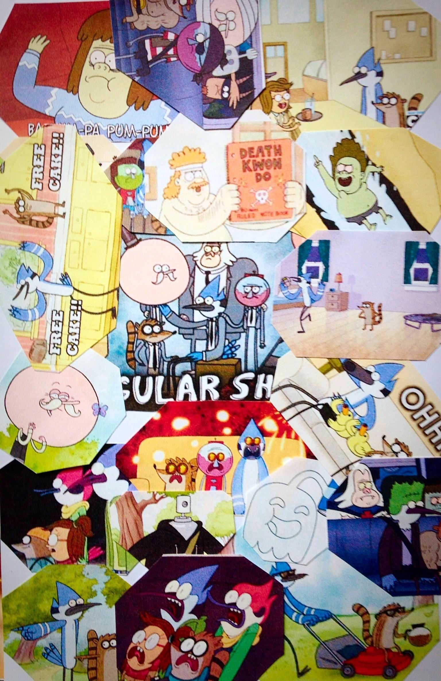 1536x2370 Regular Show As Anime