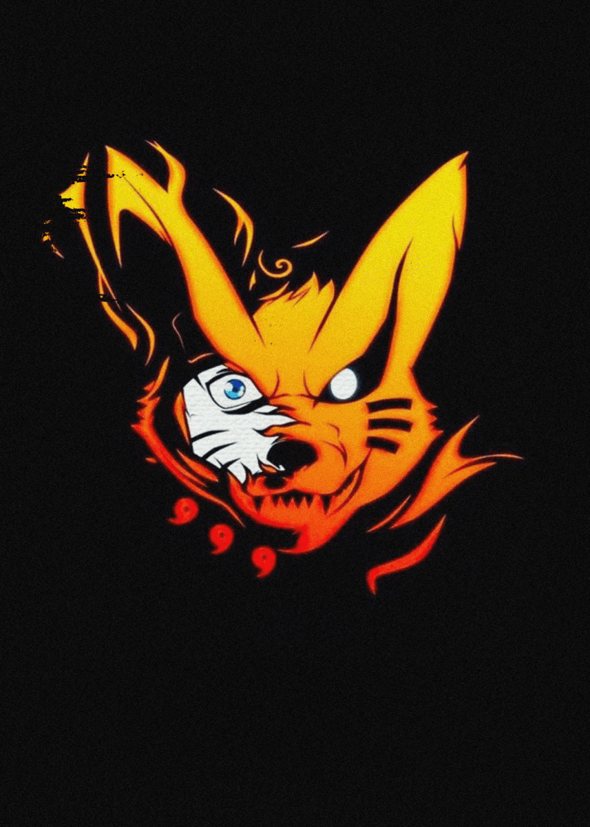 857x1200 Kurama' Poster by Lony Cocai. Displate. Naruto and sasuke wallpaper, Naruto uzumaki art, Anime naruto
