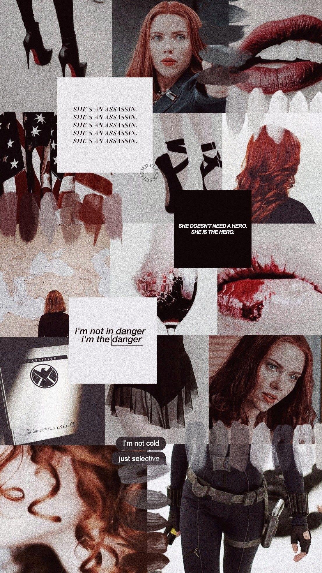 Black Widow Aesthetic Wallpapers Top Free Black Widow Aesthetic