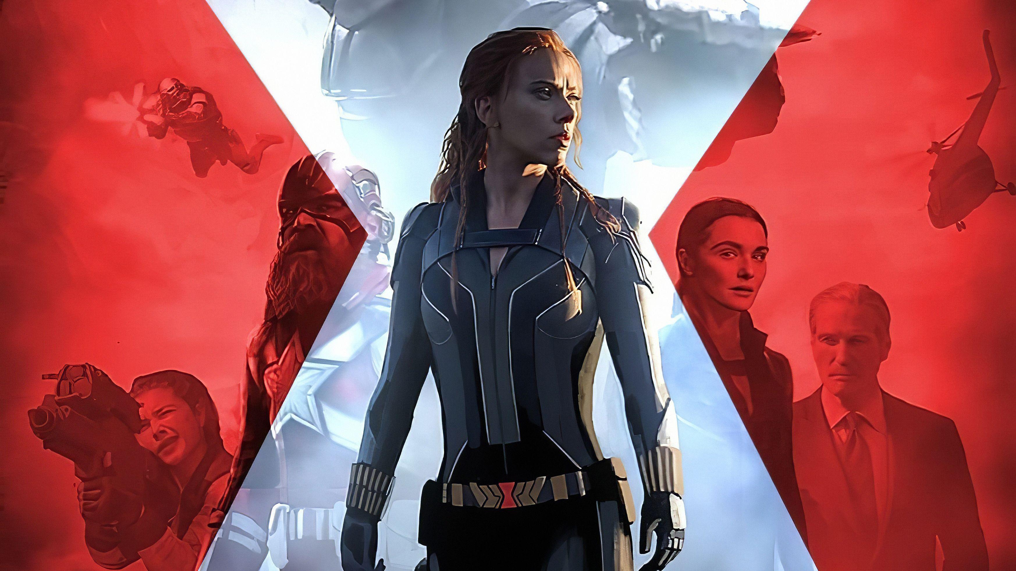 3492x1964 Black Widow Computer Wallpaper
