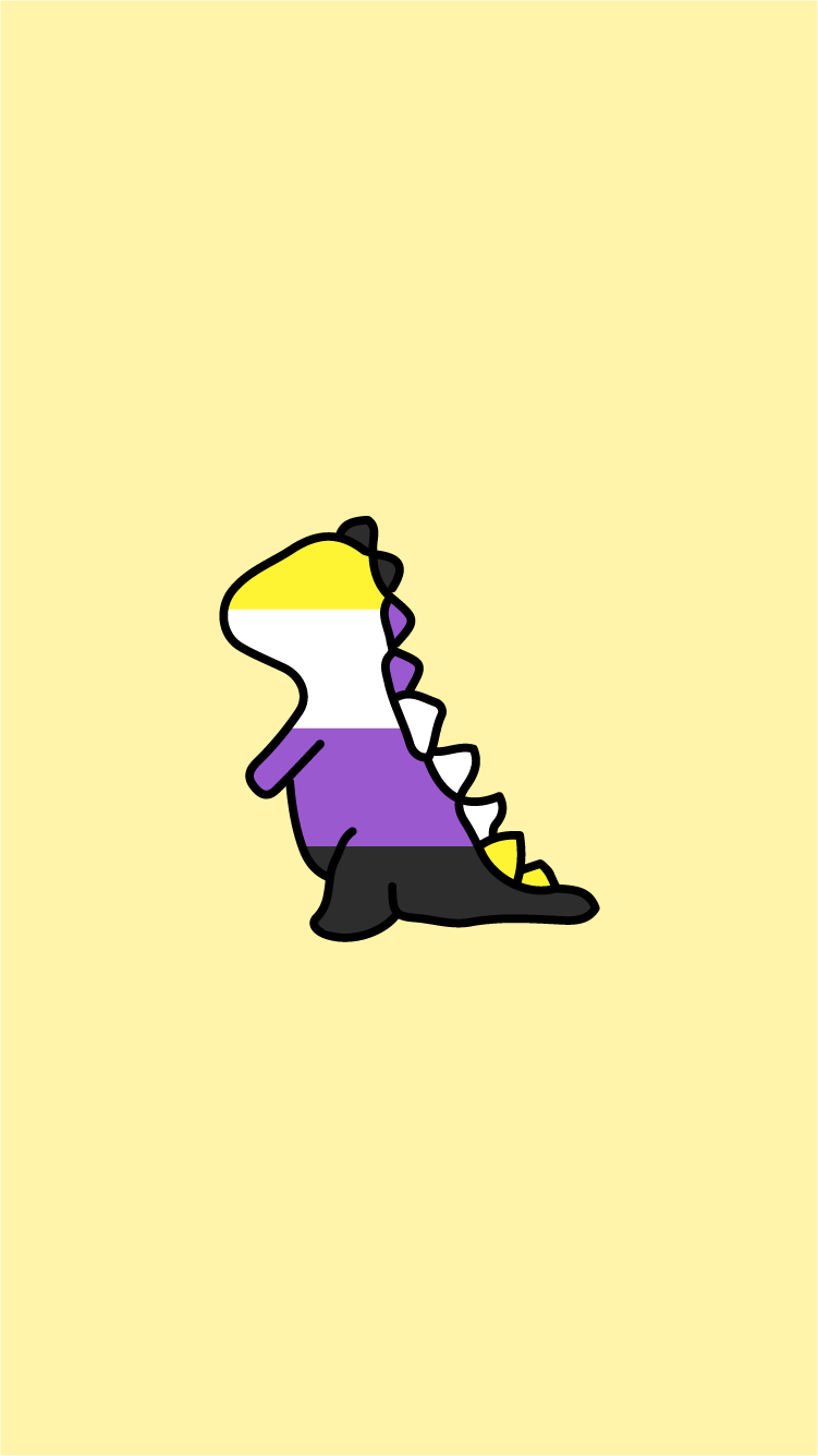 751x1335 Non Binary Lesbian Wallpaper