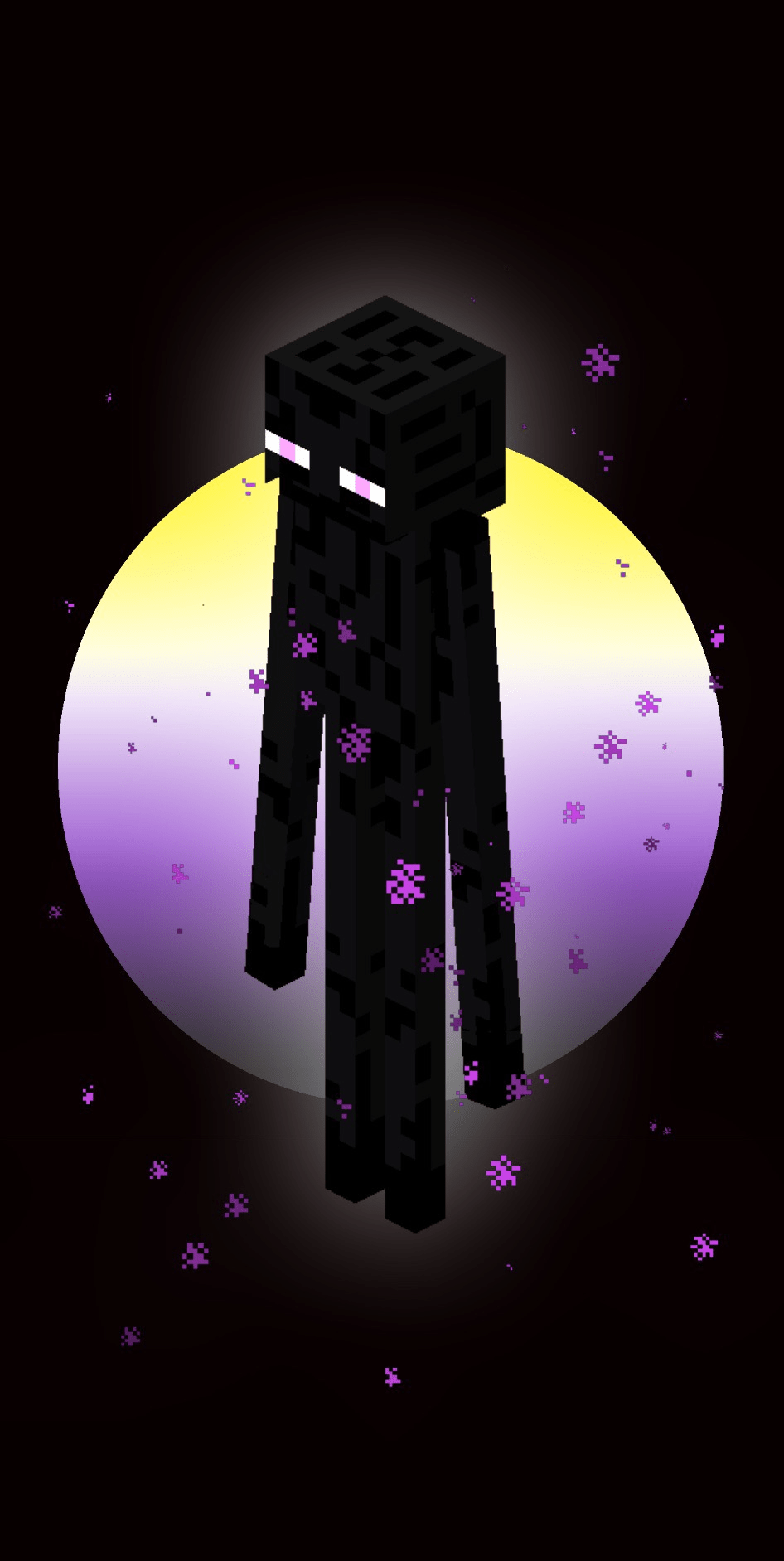 946x1883 Non Binary Themed Enderman Wallpaper For Anon!