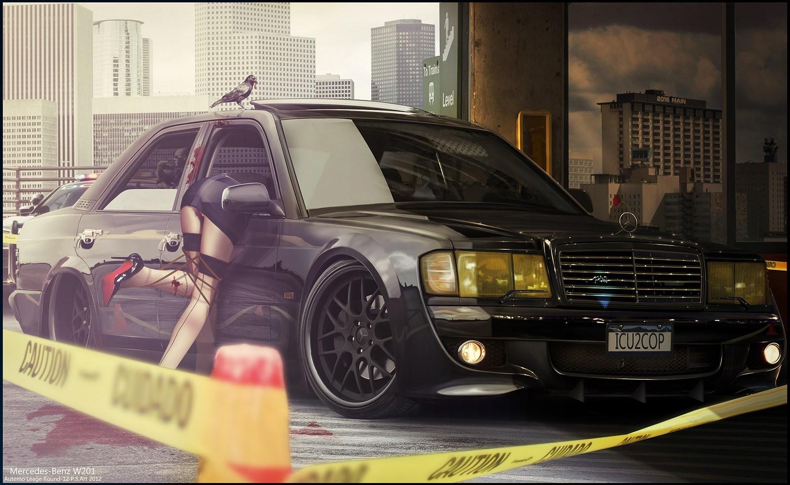 1600x982 Mercedes Benz W201 Mafia Style., Psa Rt
