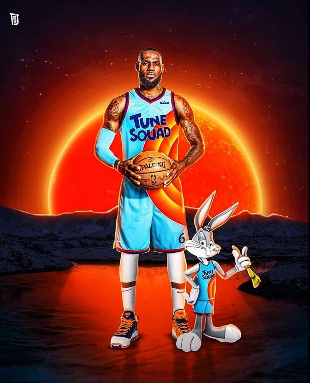 Space Jam 2 LeBron James Bugs Bunny Wallpaper 4K #7.3510