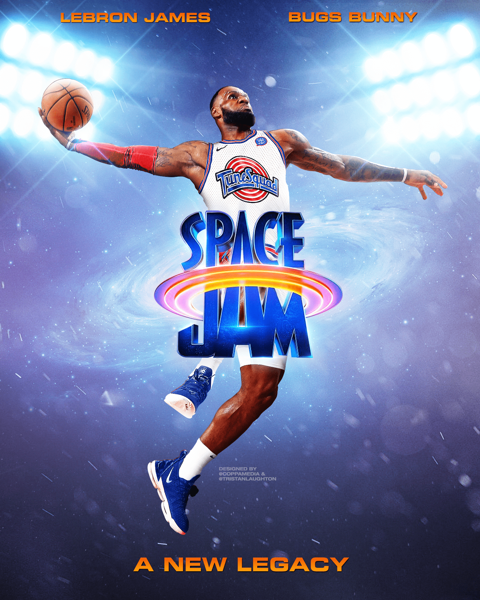 Space Jam 2 LeBron James Bugs Bunny Wallpaper 4K #7.3510