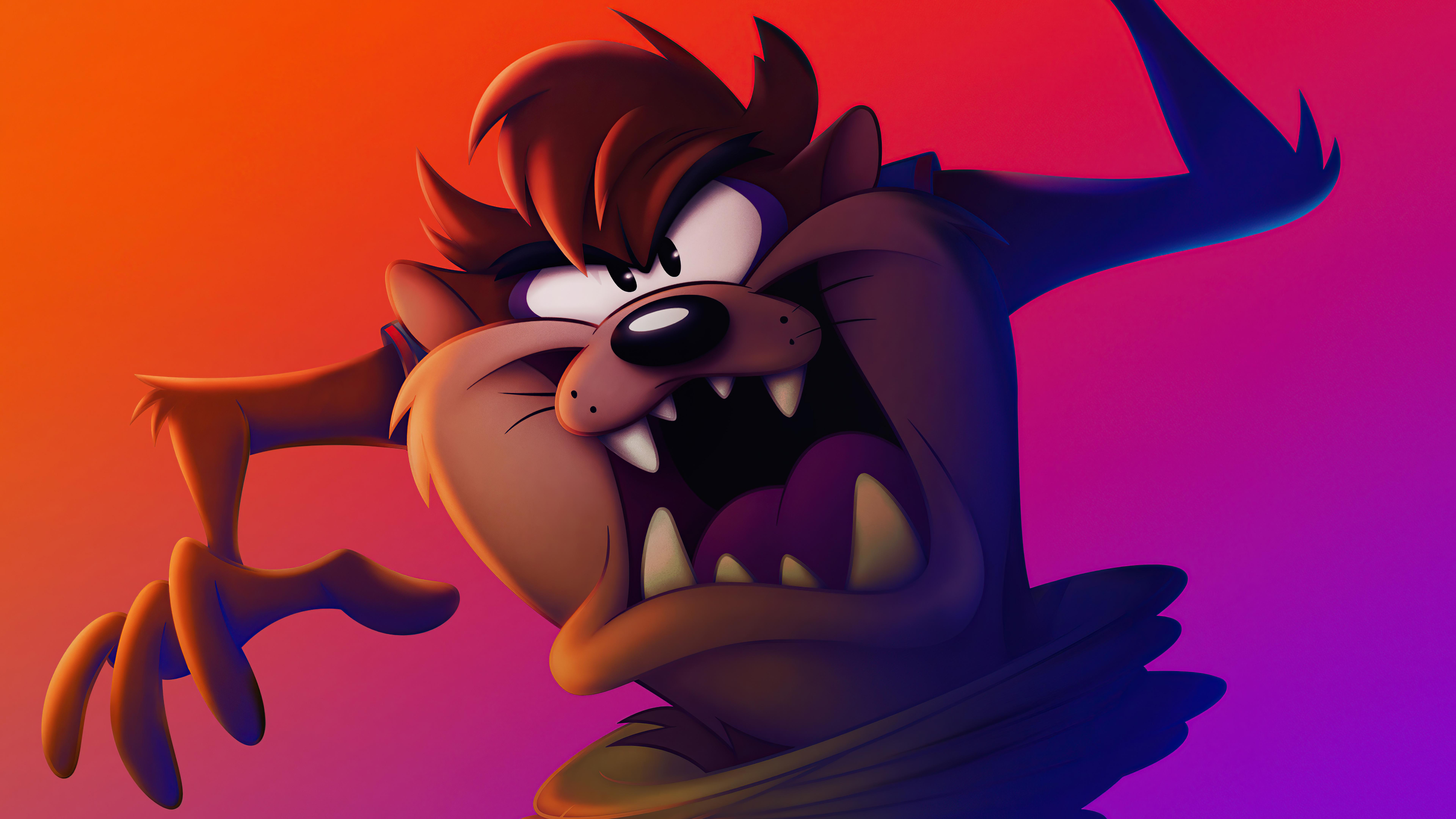7680x4320 Tasmanian Devil Space Jam A New Legacy Wallpaper 8k Ultra HD