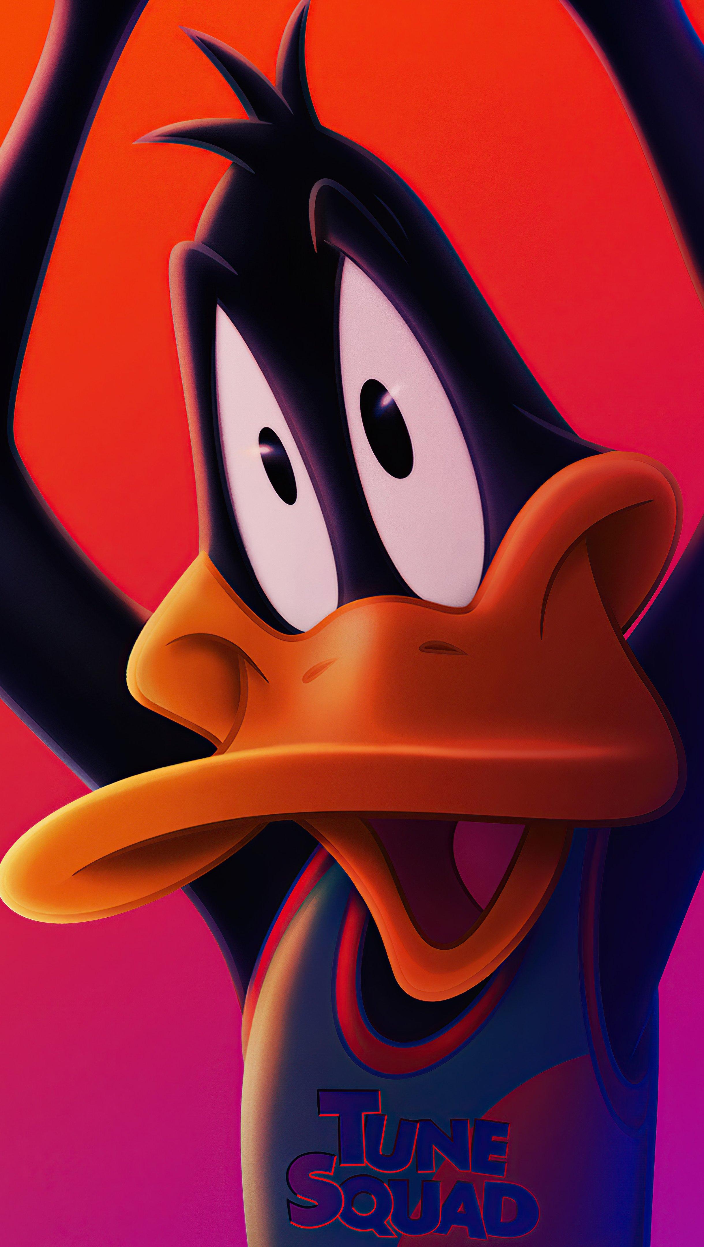 2440x4320 Daffy Duck Space Jam A new Legacy Wallpaper 8k Ultra HD