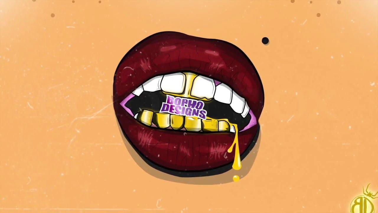 1280x720 Drawn Teeth Mouth Grill