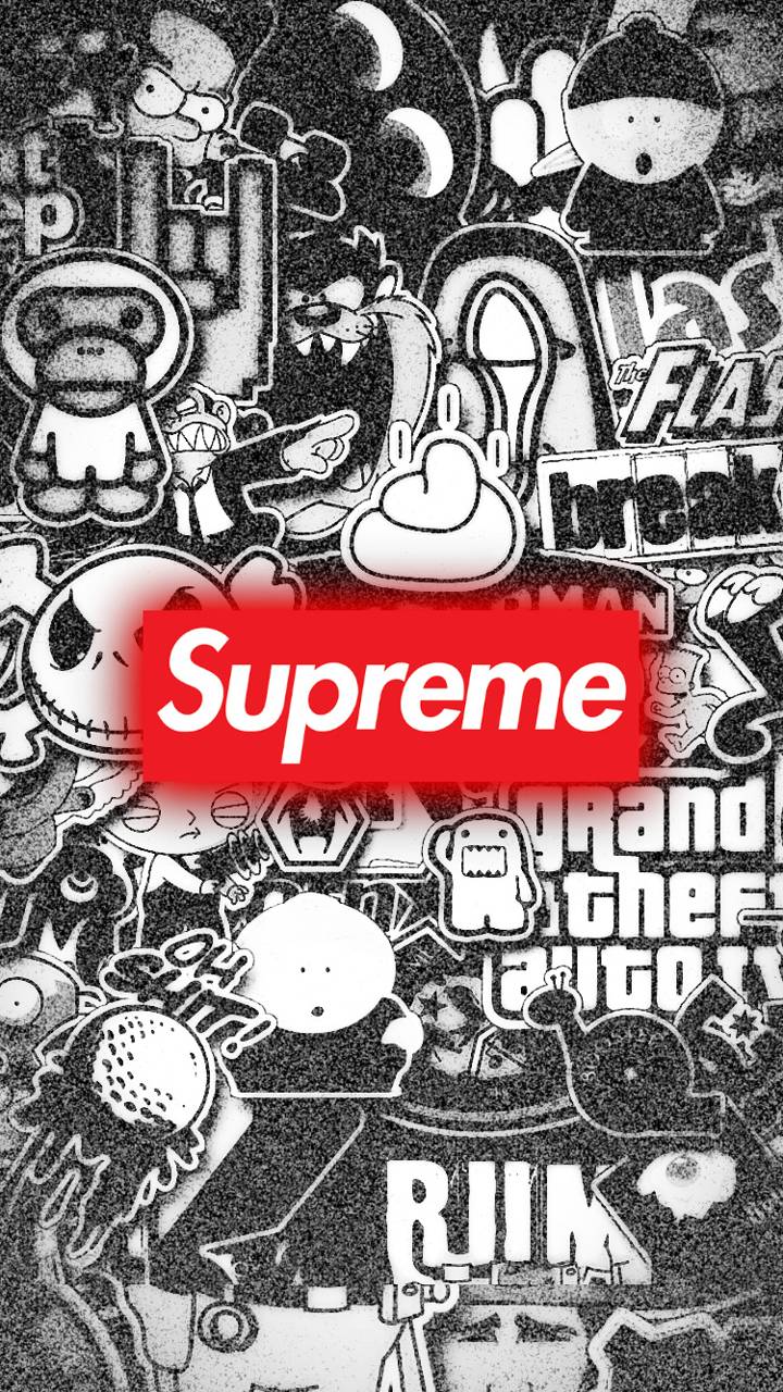 720x1280 Supreme Wallpaper