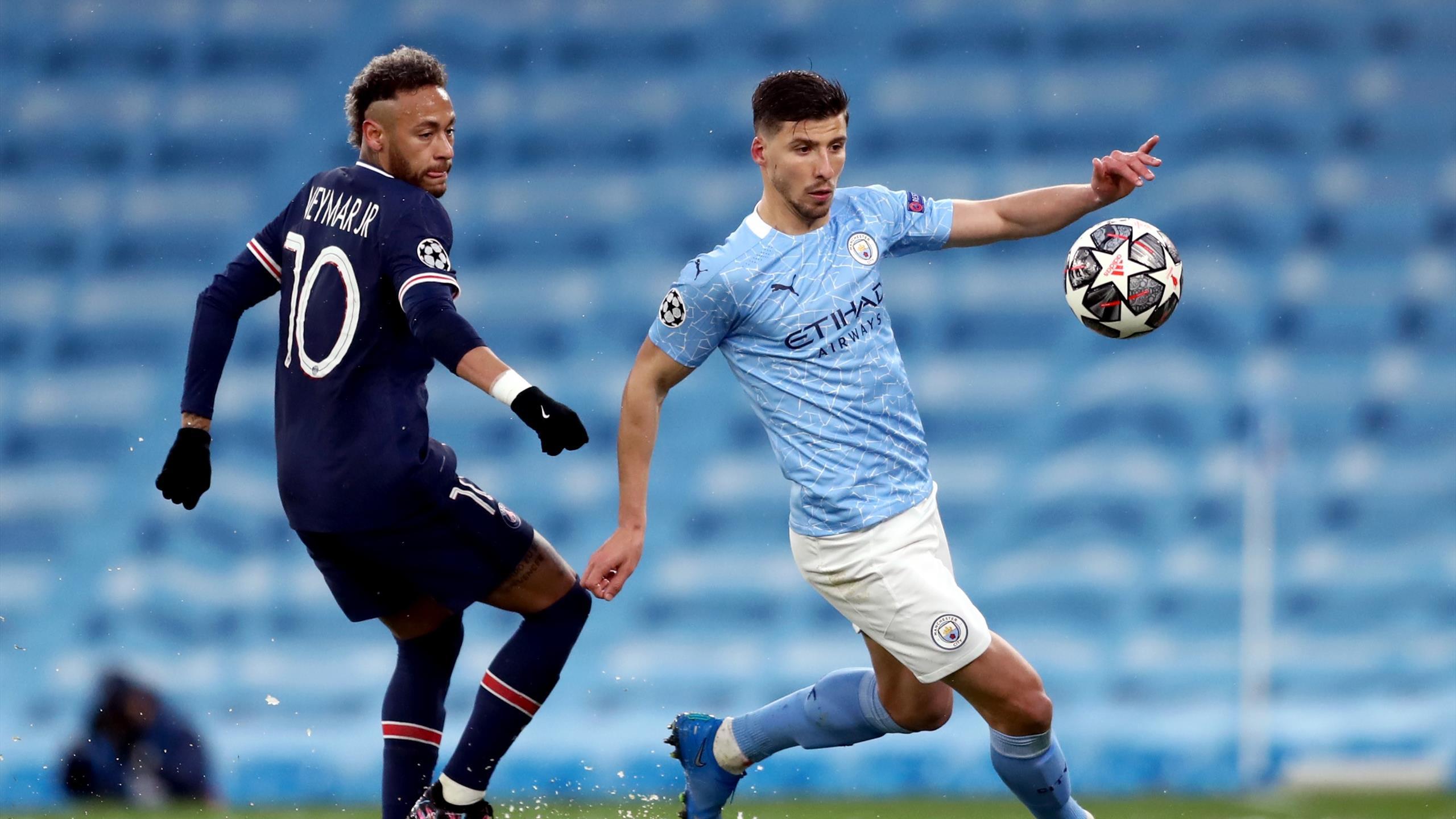 2560x1440 Manchester City 2 0 PSG: Ruben Dias' Impact On City As Big As Virgil Van Dijk's On Liverpool