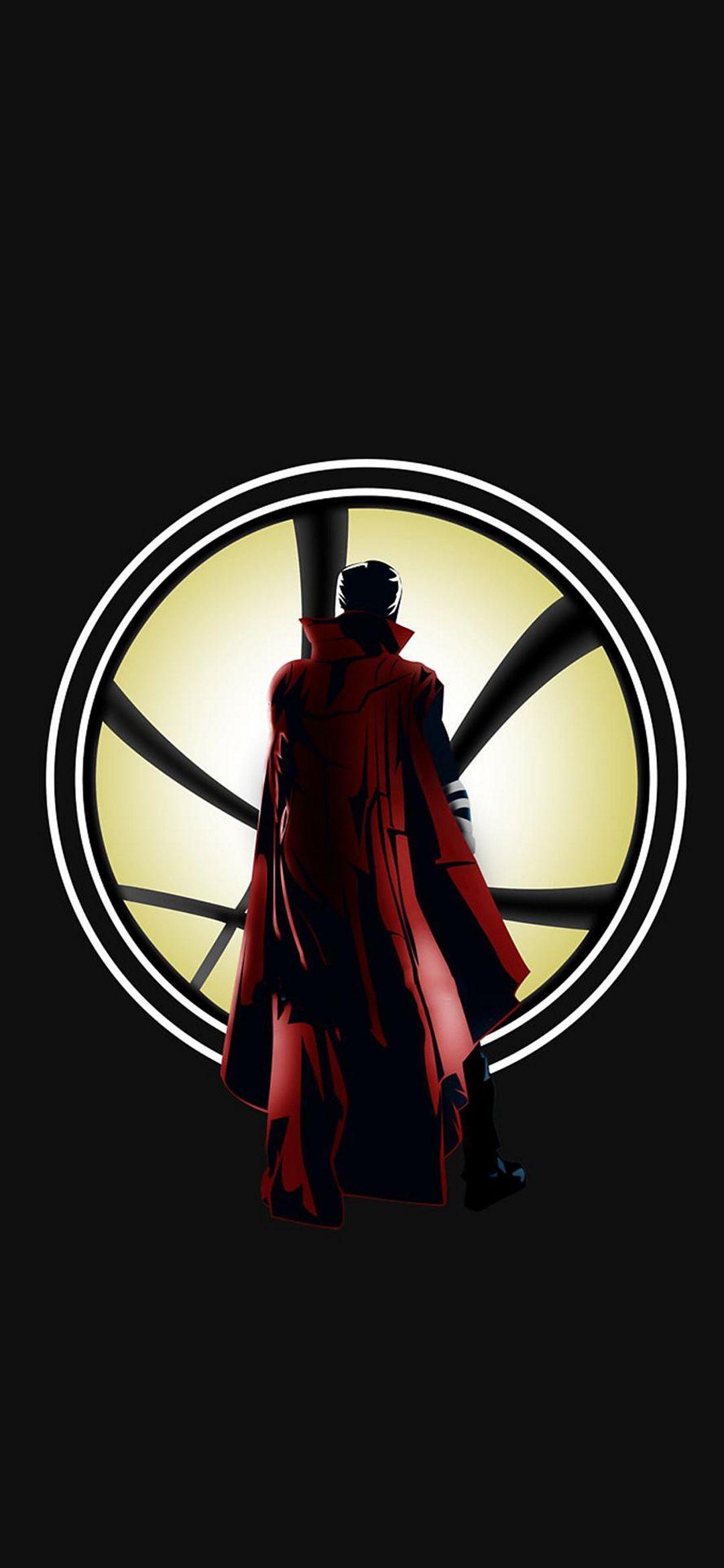 1080x2340 Dr.Strange Minimal Wallpaper 1080X2340. Minimal wallpaper, Marvel wall art, Naruto and sasuke wallpaper