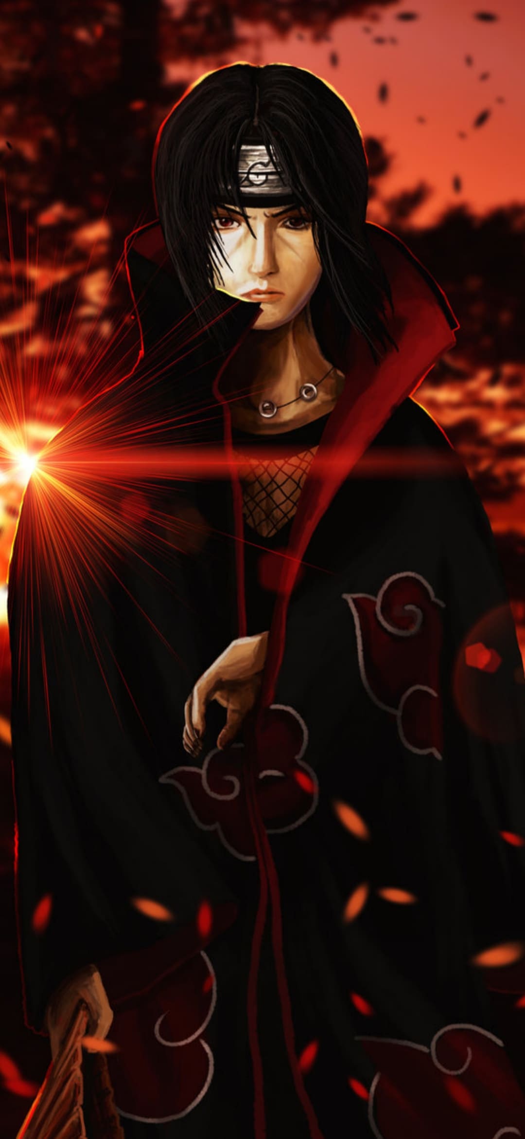 1080x2340 Anime Wallpaper For Laptop Itachi