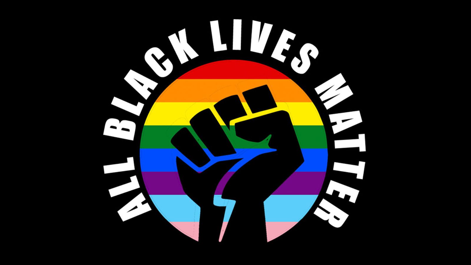 1600x900 Black Lives Matter Wallpaper Rainbow