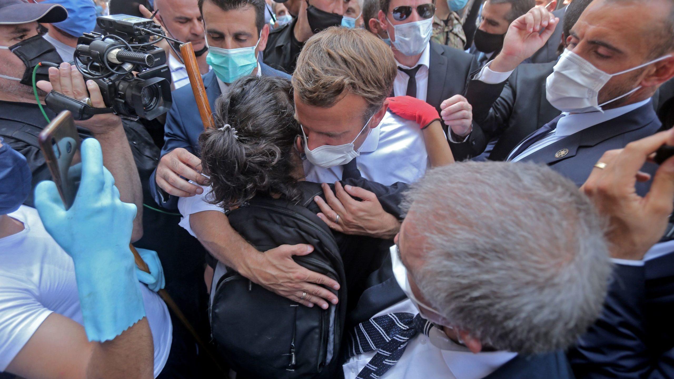 2560x1440 In Solidarity Visit after Lebanon Explosion, Macron Urges Gov't Reforms Media Line
