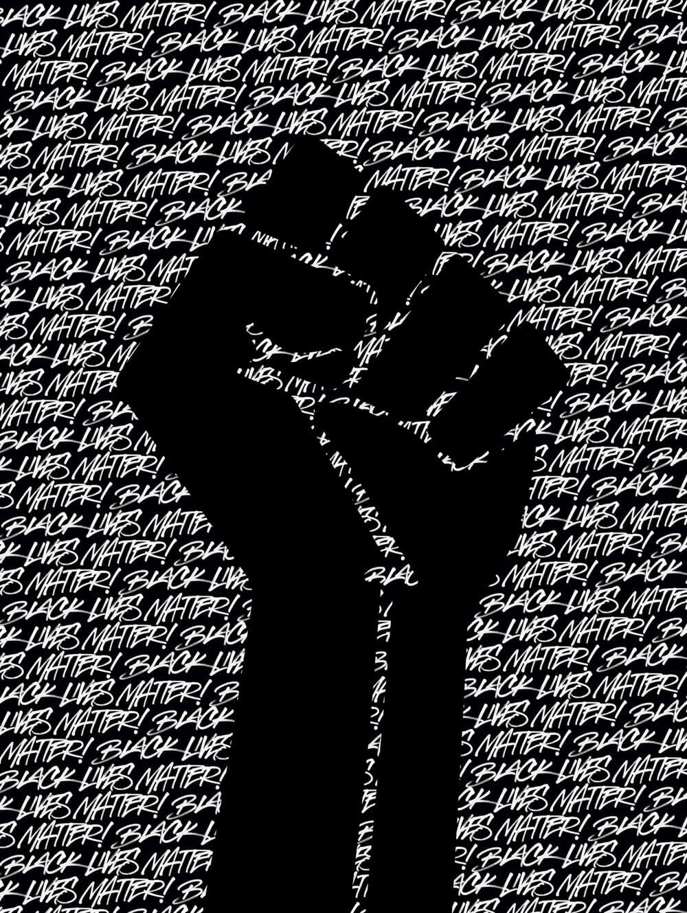 1000x1329 Free Black Lives Matter Poster & Wallpaper Art. A Little Bit Human