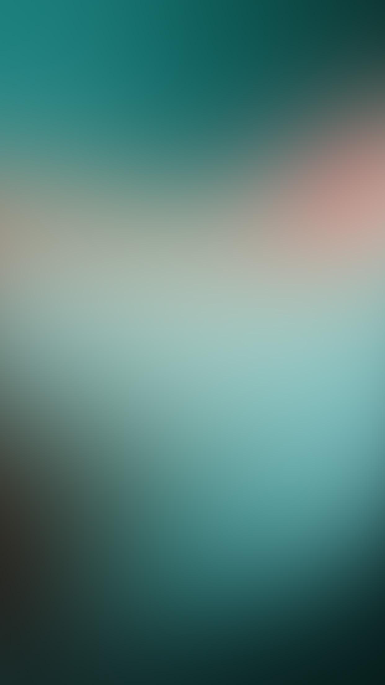 1242x2208 Green Night Blur Gradation Wallpaper