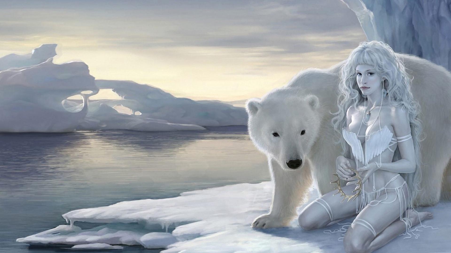 1920x1080 fantasy girl HD wallpaper, background