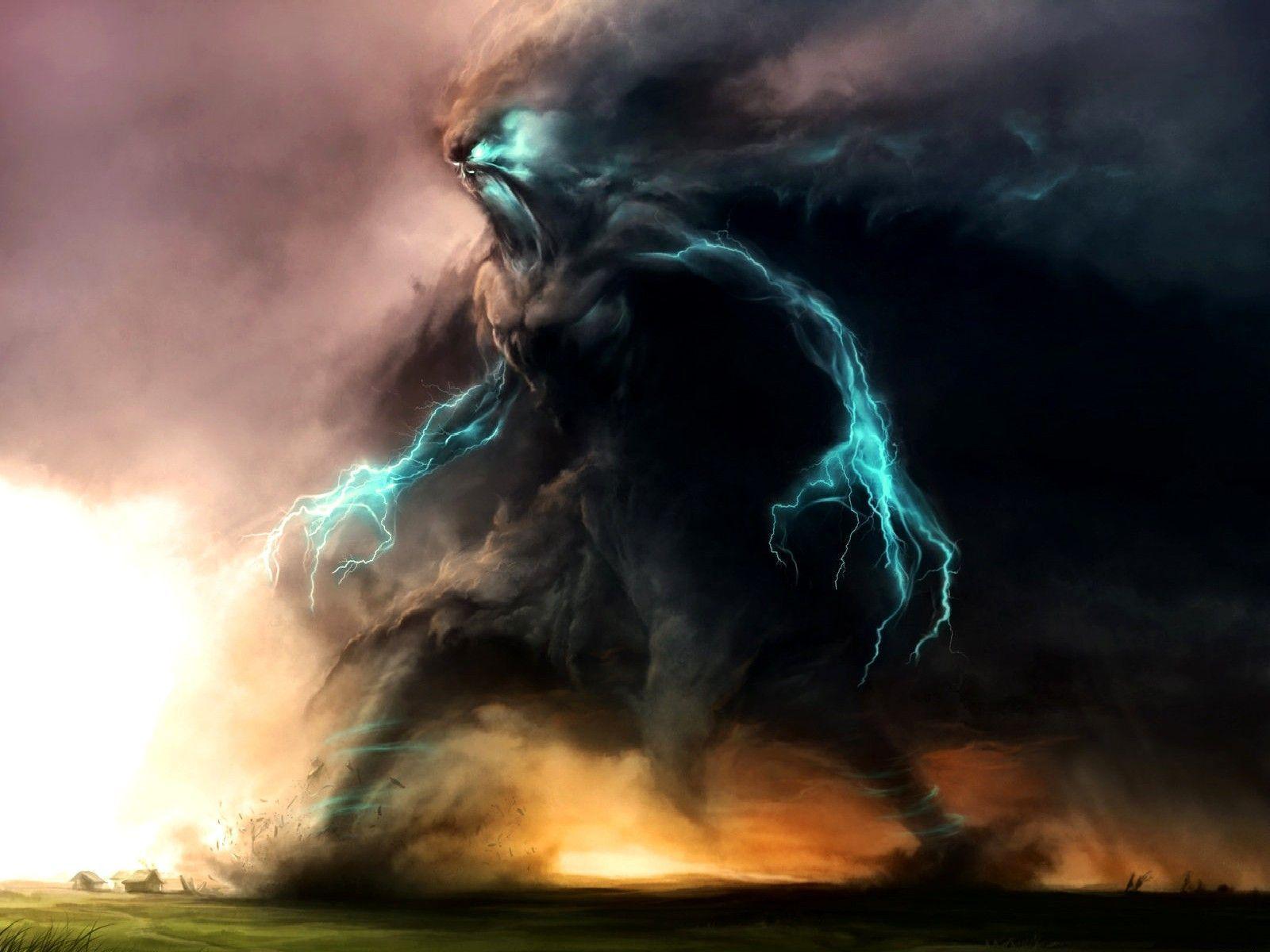 1600x1200 HD Tornado Wallpaper